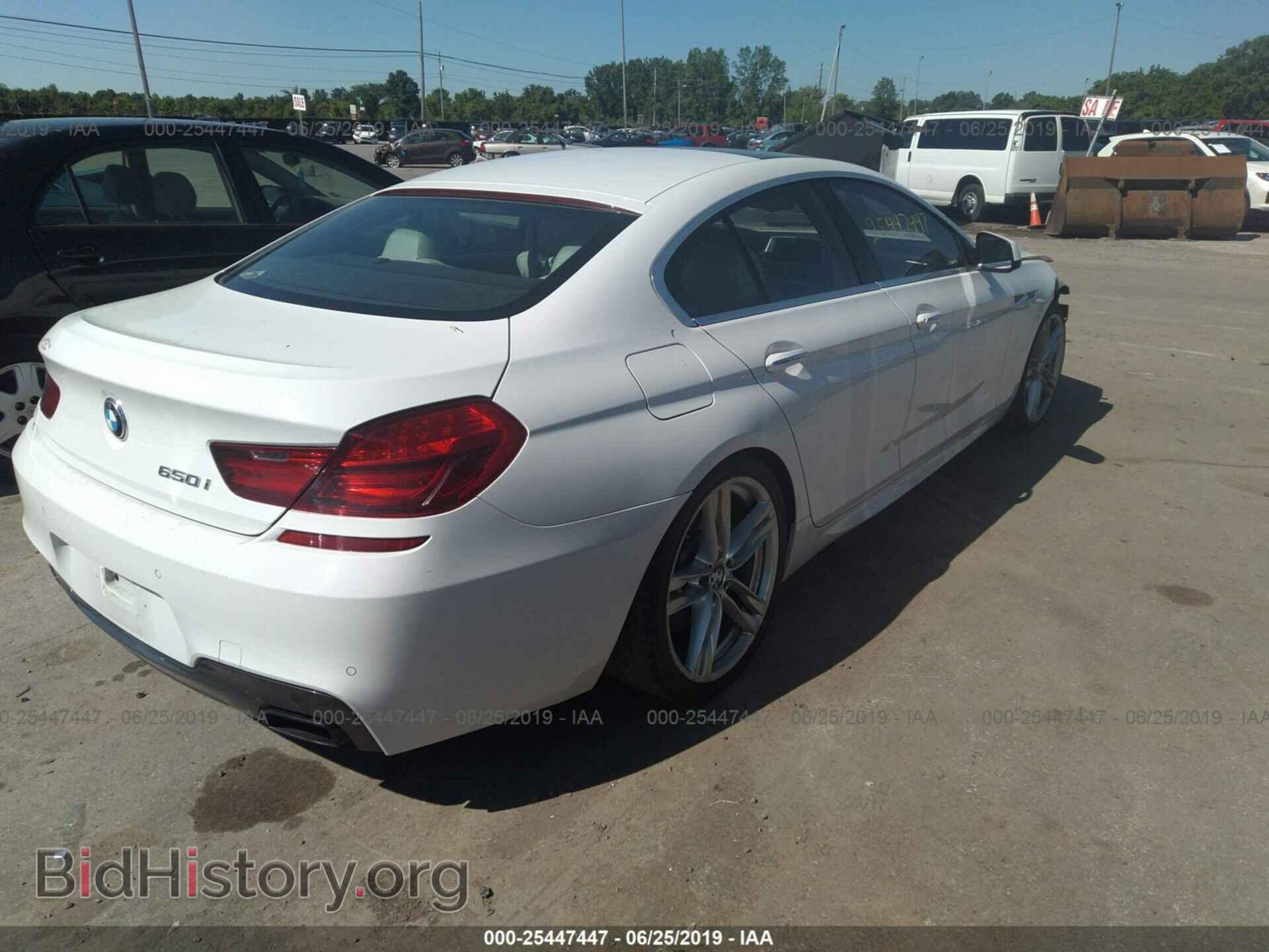 2013 BMW 650 - VIN: WBA6B2C50DD128354 - Фото 4