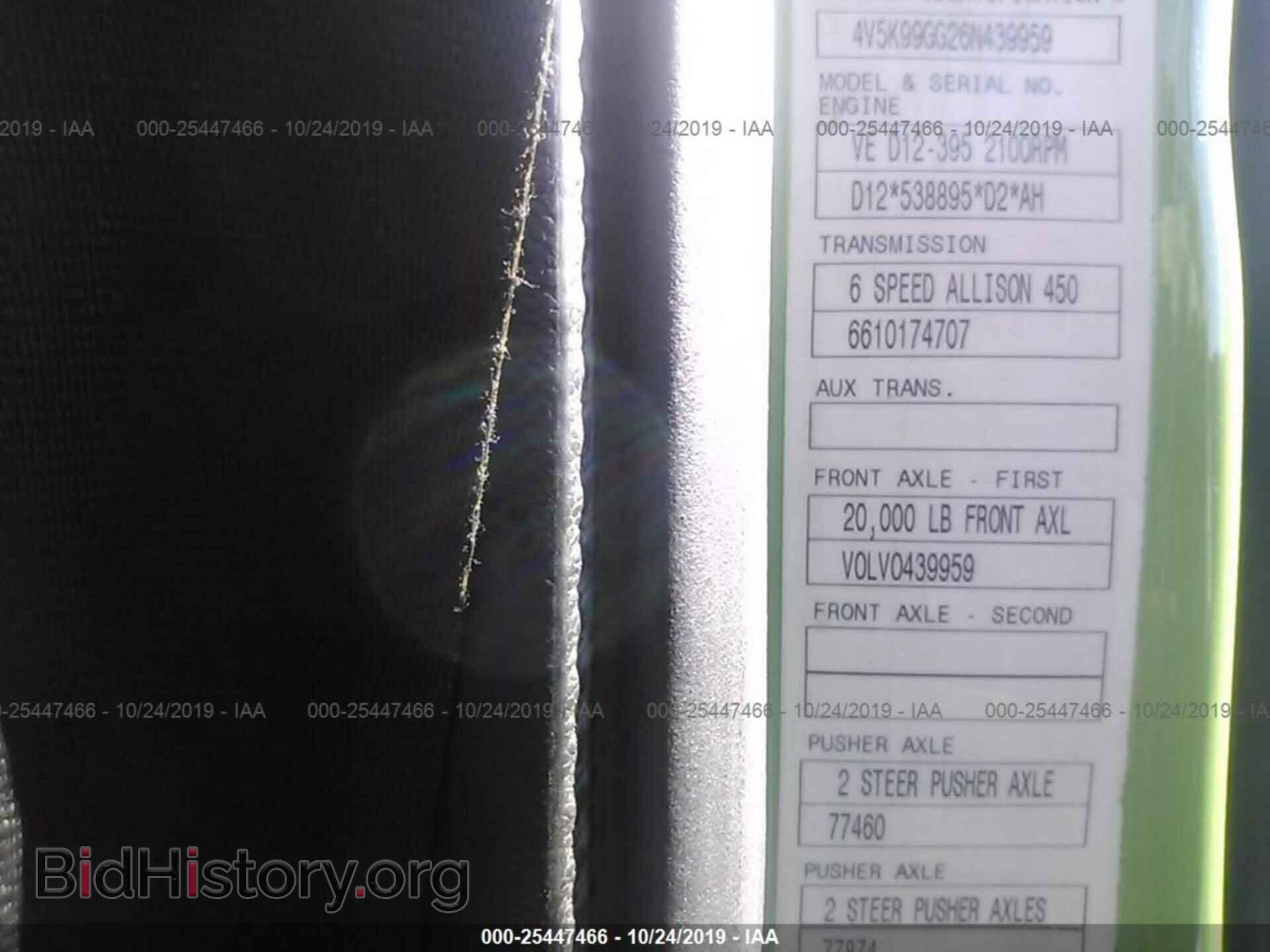 2006 VOLVO VHD - VIN: 4V5K99GG26N439959 - Фото 9