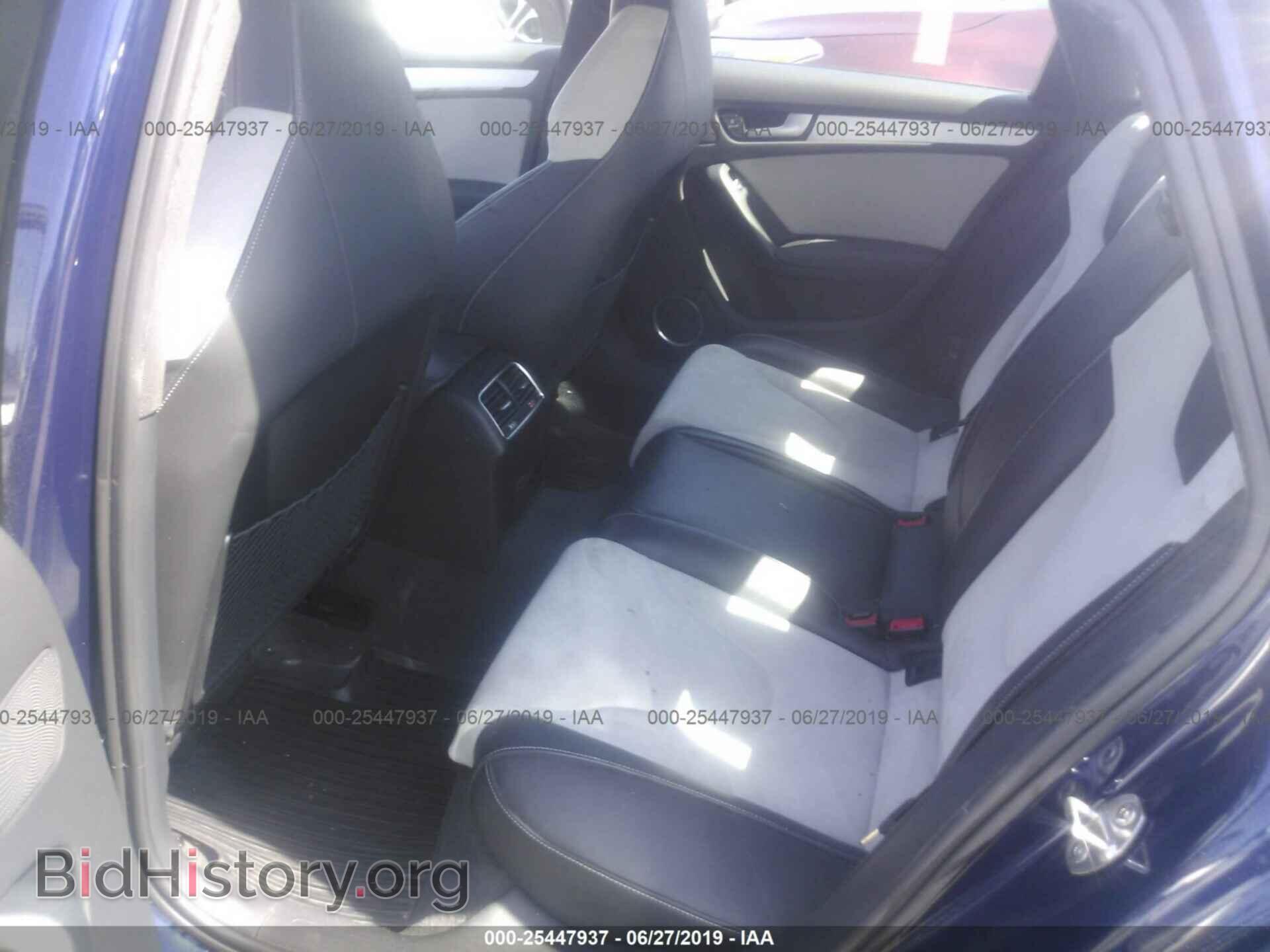 2013 AUDI S4 - VIN: WAUDGAFL4DA138237 - Фото 8