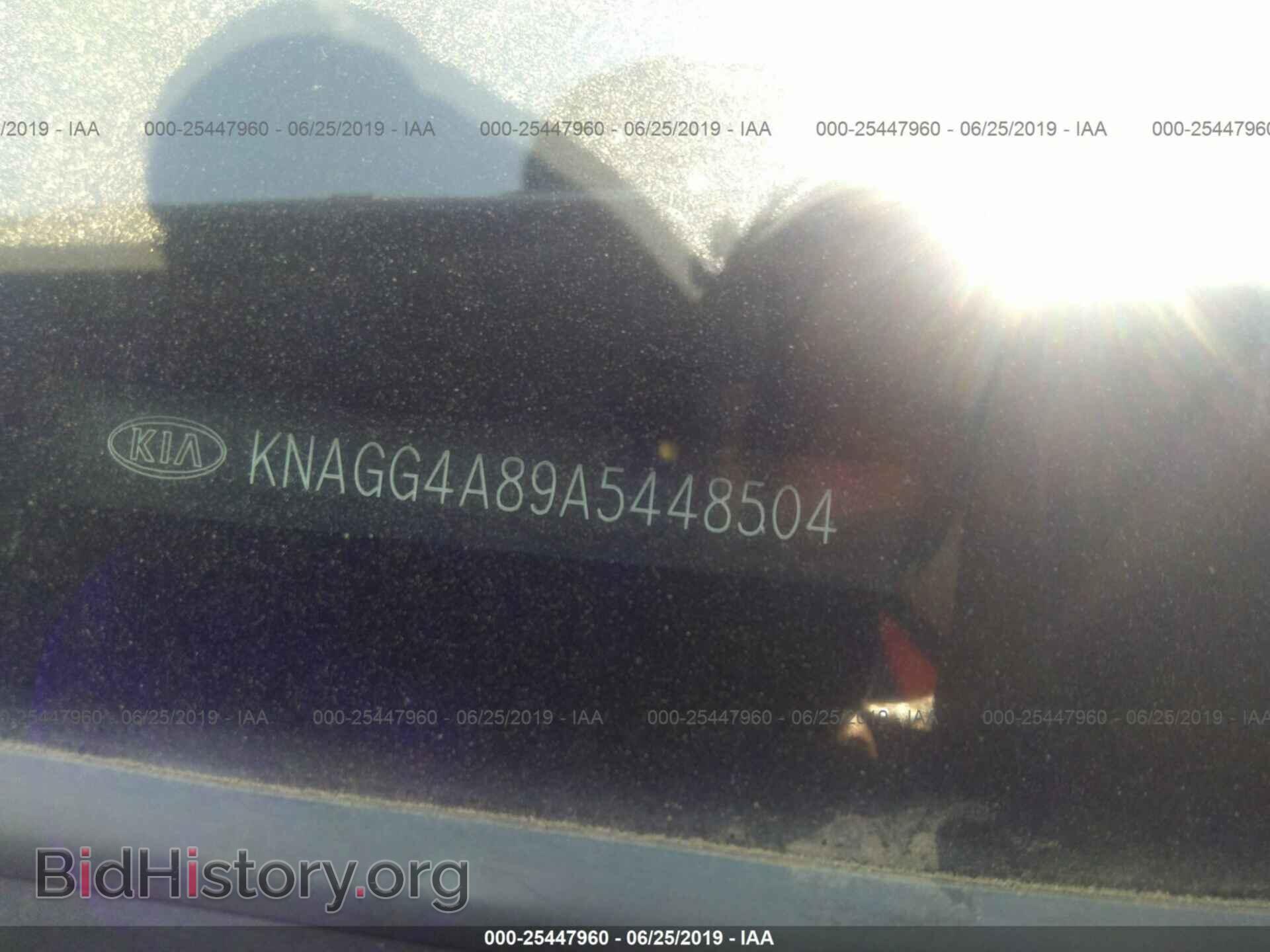 2010 KIA OPTIMA - VIN: KNAGG4A89A5448504 - Фото 9