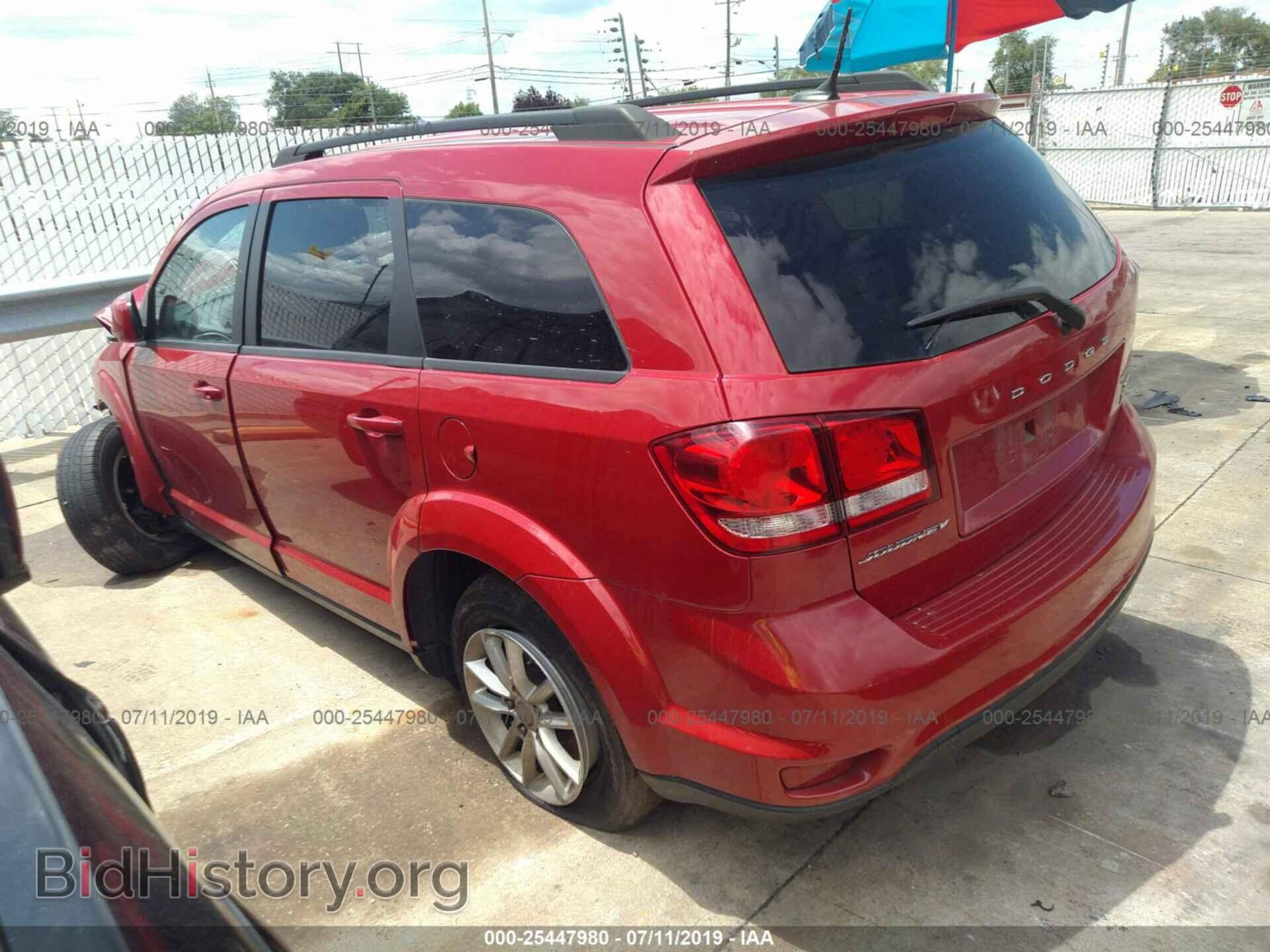 2016 DODGE JOURNEY - VIN: 3C4PDCBG0GT100210 - Фото 3