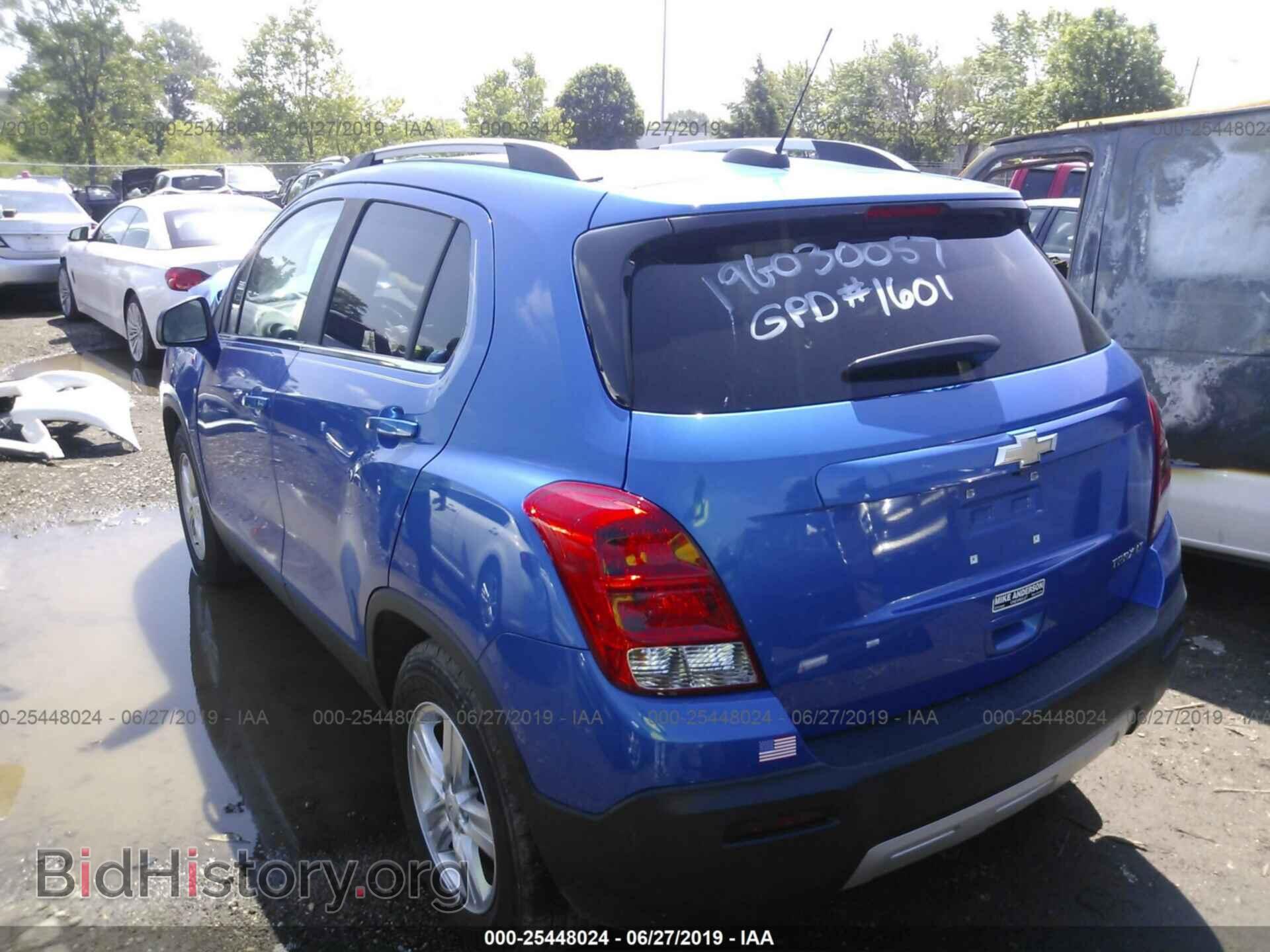 2015 CHEVROLET TRAX - VIN: KL7CJLSB3FB215196 - Фото 3