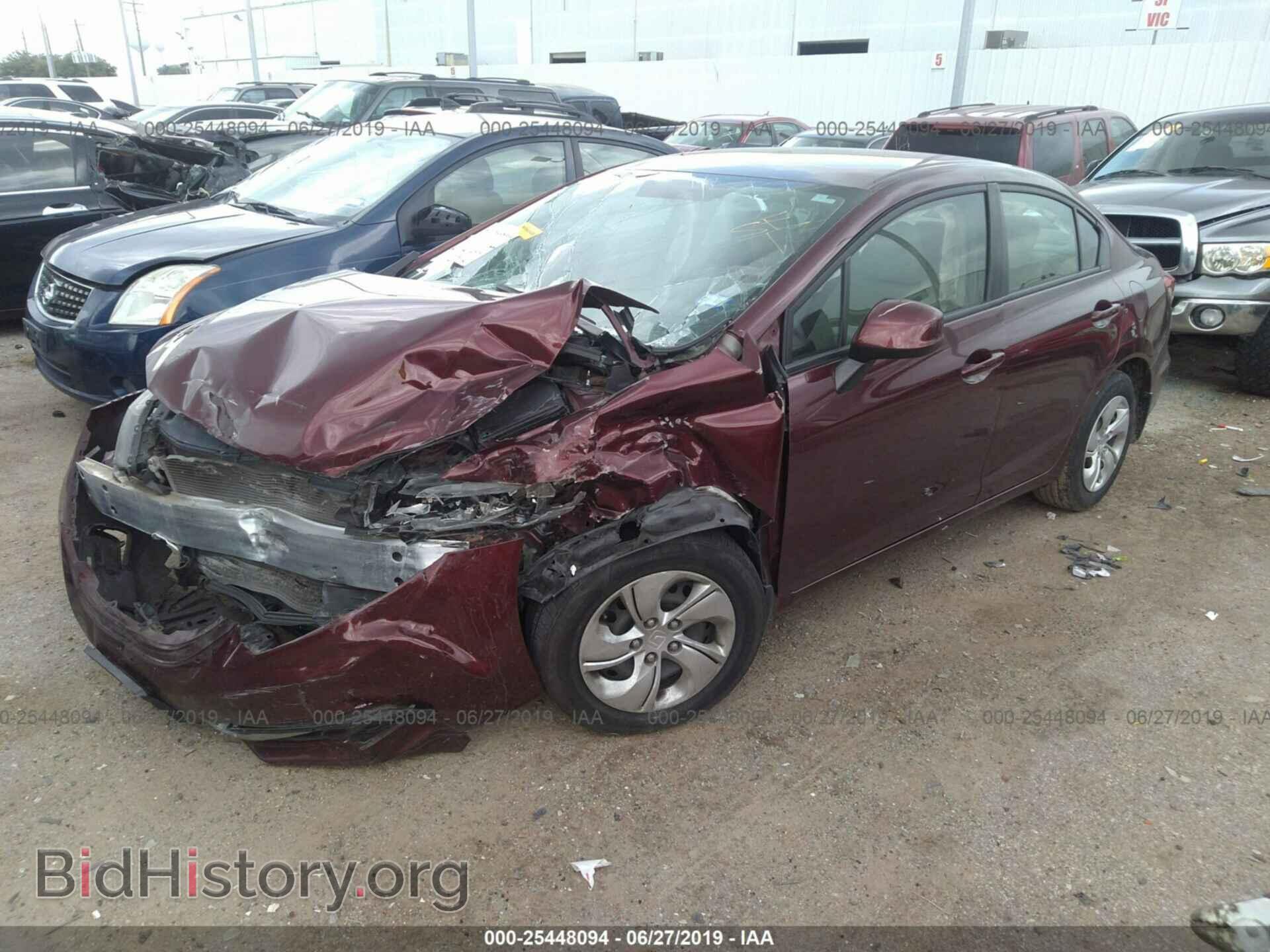 2013 HONDA CIVIC - VIN: 19XFB2F52DE069689 - Photo 2