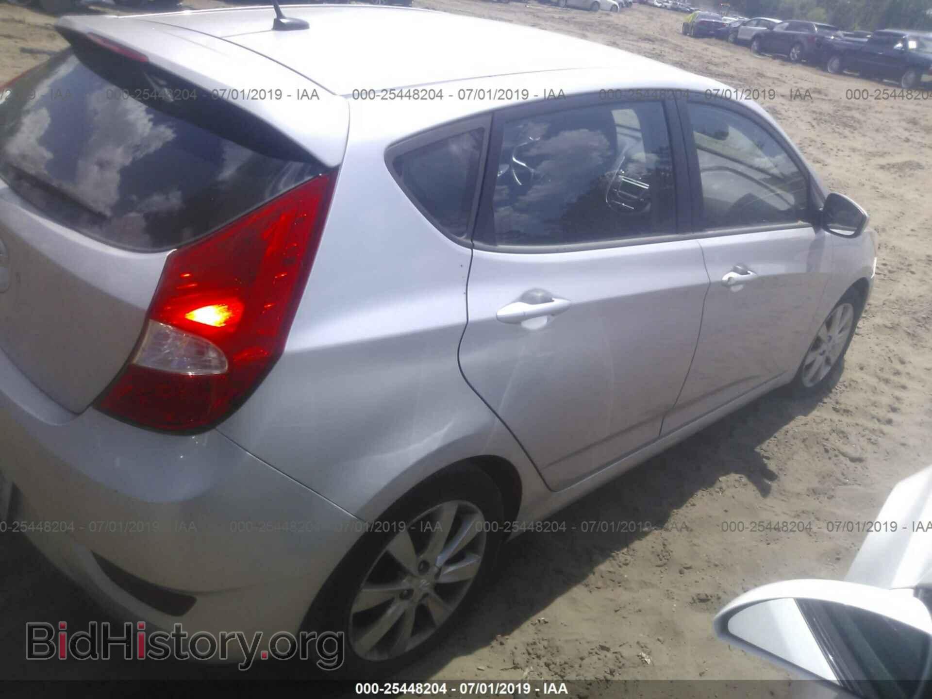 2012 HYUNDAI ACCENT - VIN: KMHCU5AE9CU022791 - Фото 4