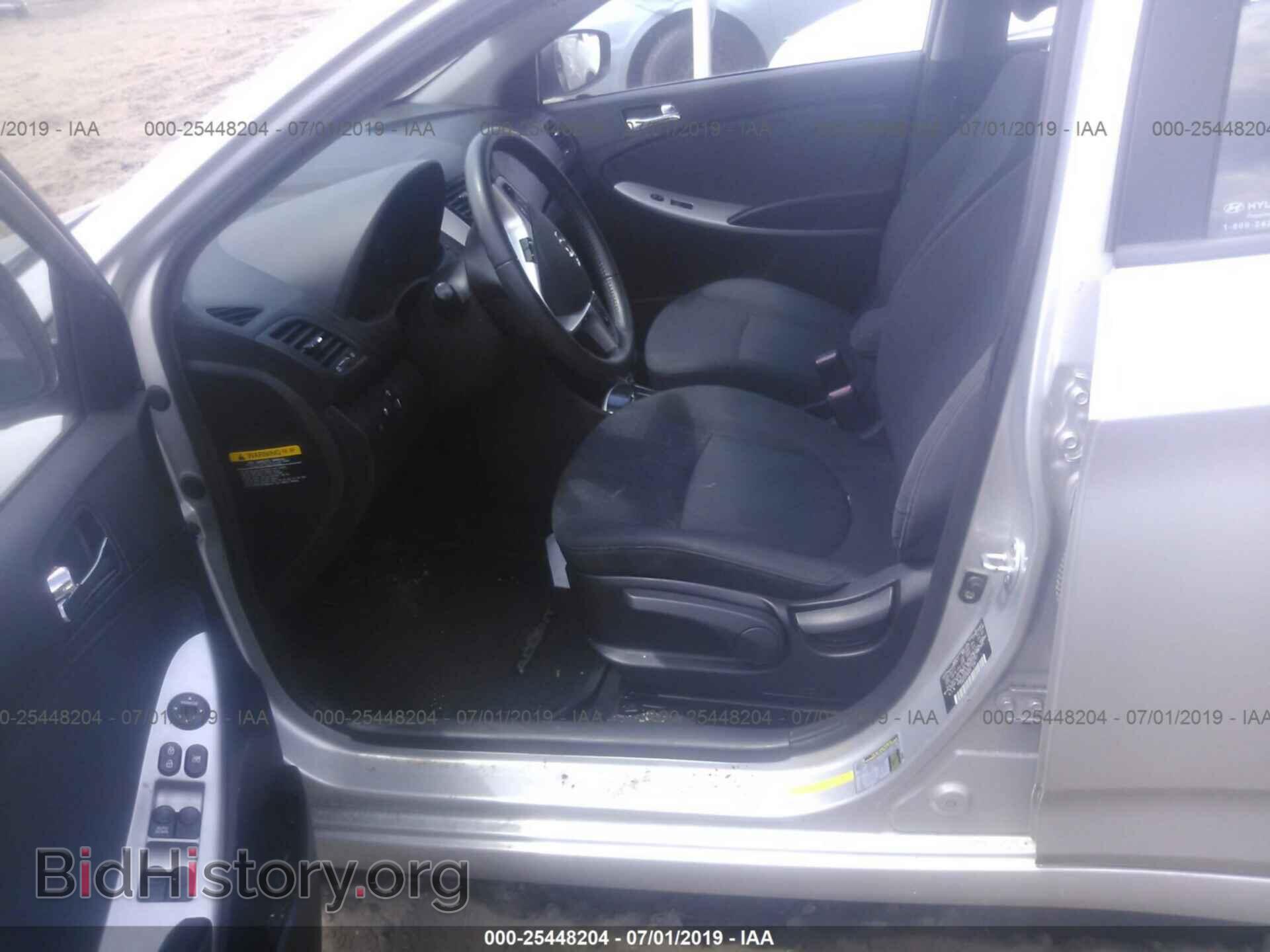 2012 HYUNDAI ACCENT - VIN: KMHCU5AE9CU022791 - Фото 5