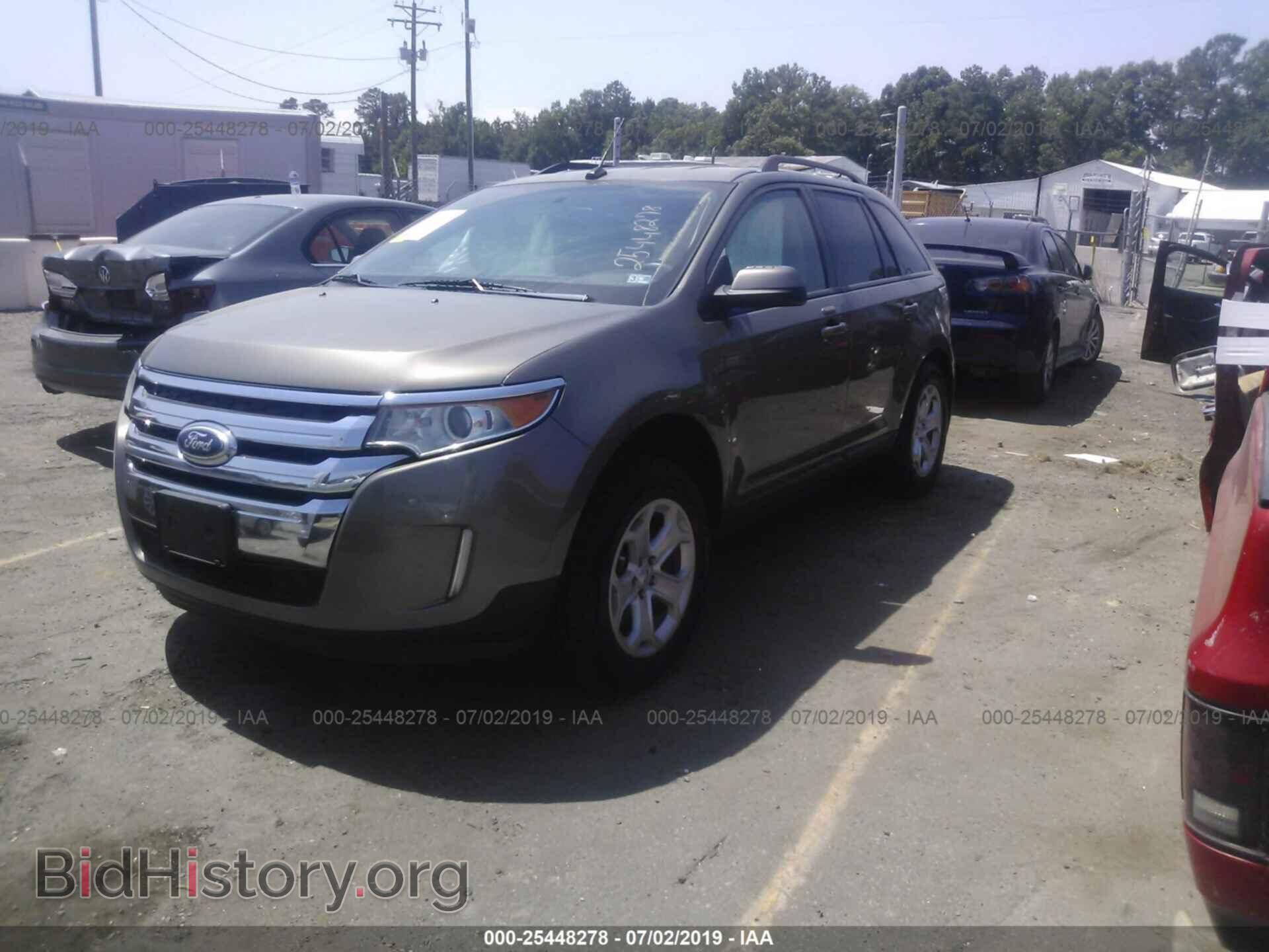 2014 FORD EDGE - VIN: 2FMDK4JC5EBA68825 - Фото 2