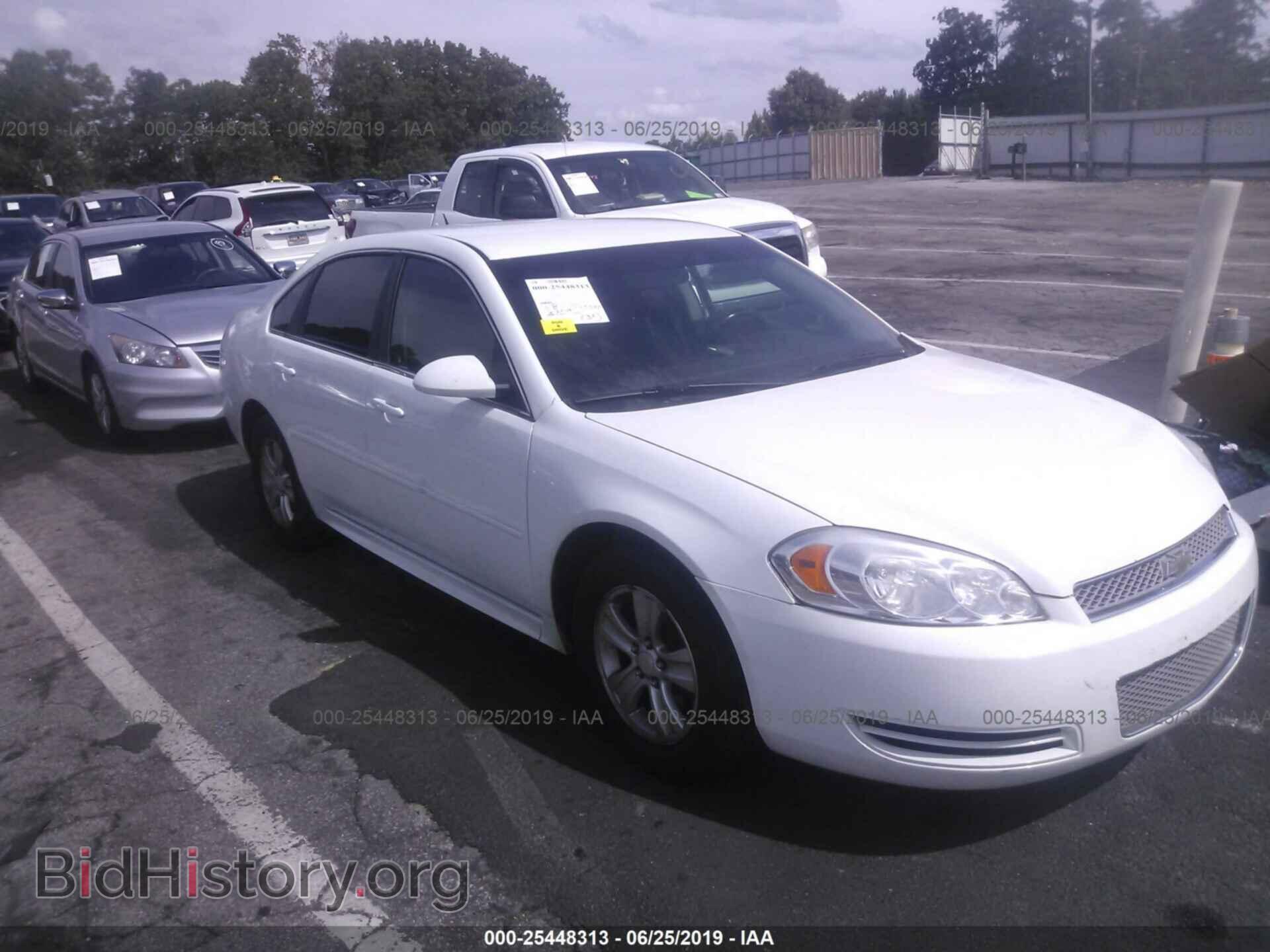 Фотография 2G1WF5E31C1302648 - CHEVROLET IMPALA 2012