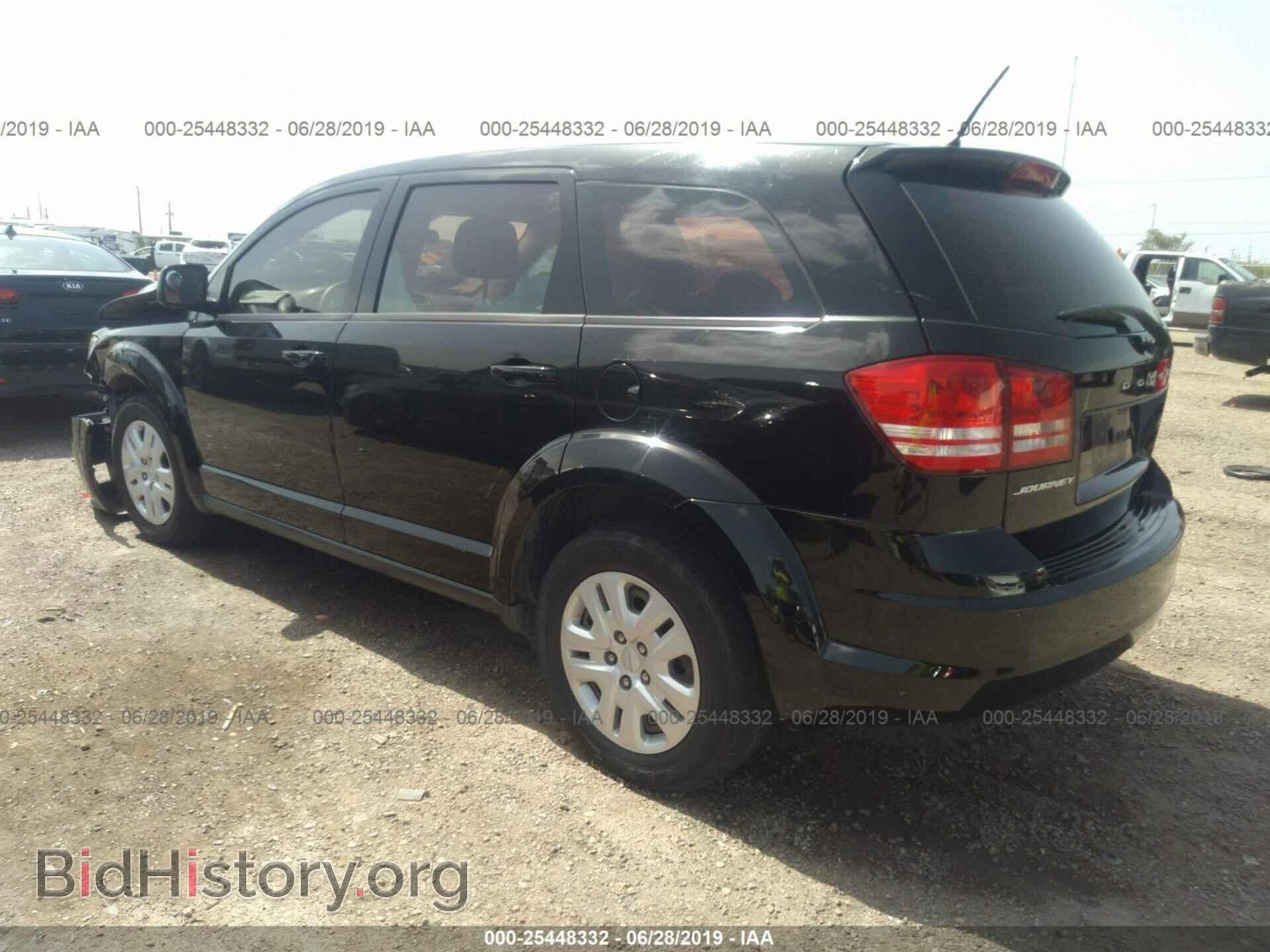 2014 DODGE JOURNEY - VIN: 3C4PDCAB3ET263078 - Фото 3