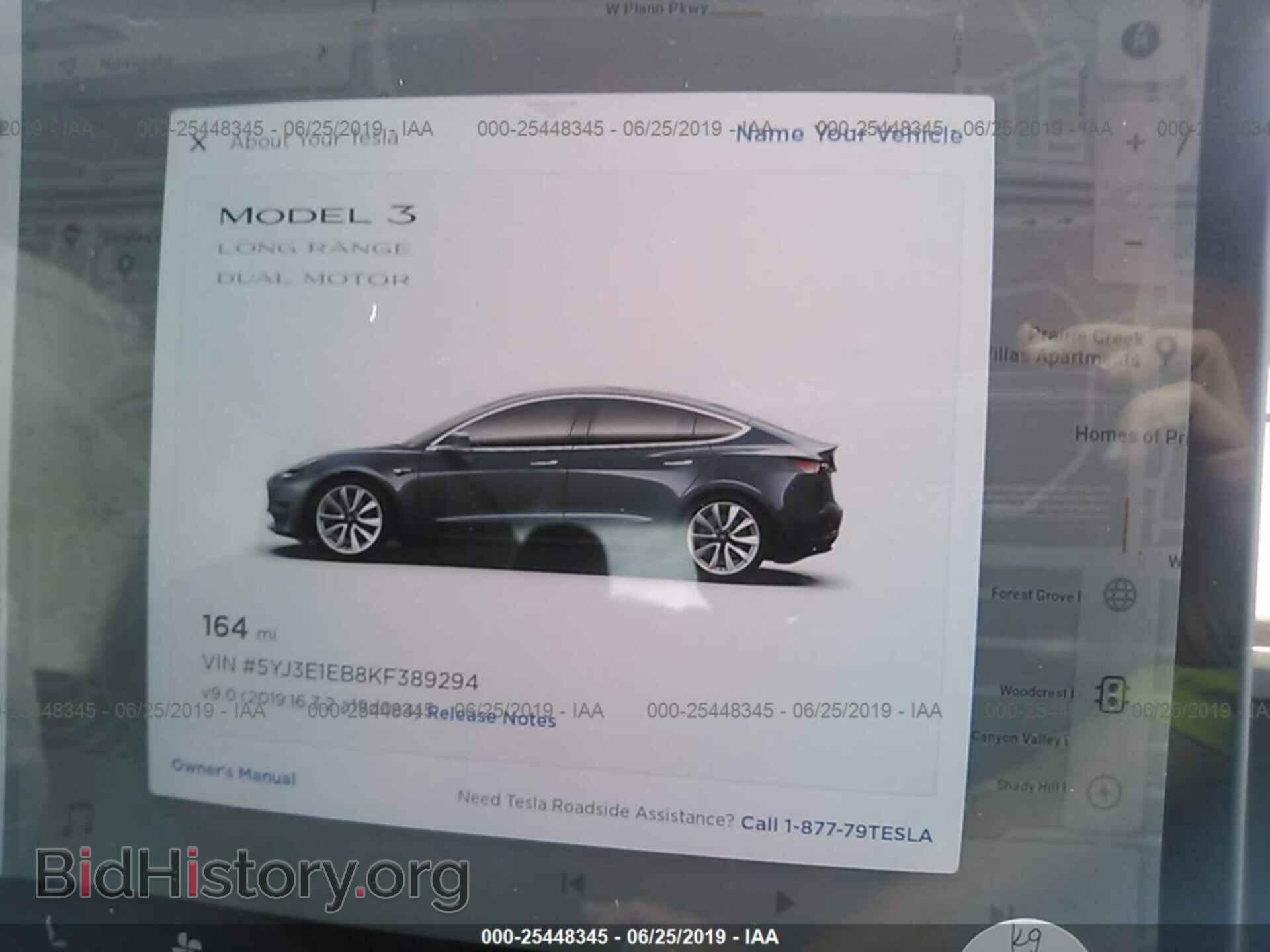 2019 TESLA MODEL 3 - VIN: 5YJ3E1EB8KF389294 - Photo 7