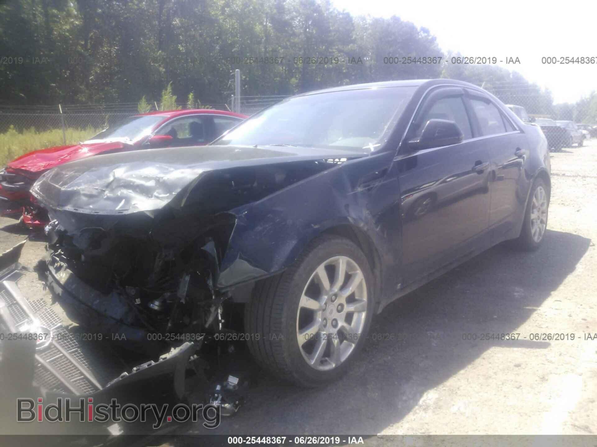 2008 CADILLAC CTS - VIN: 1G6DV57V180154314 - Фото 2