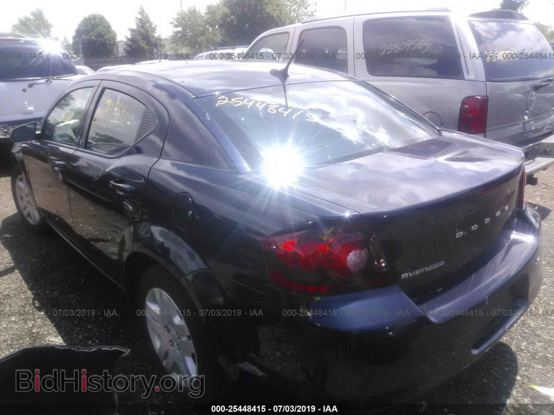 2012 DODGE AVENGER - VIN: 1C3CDZAB1CN182812 - Photo 3