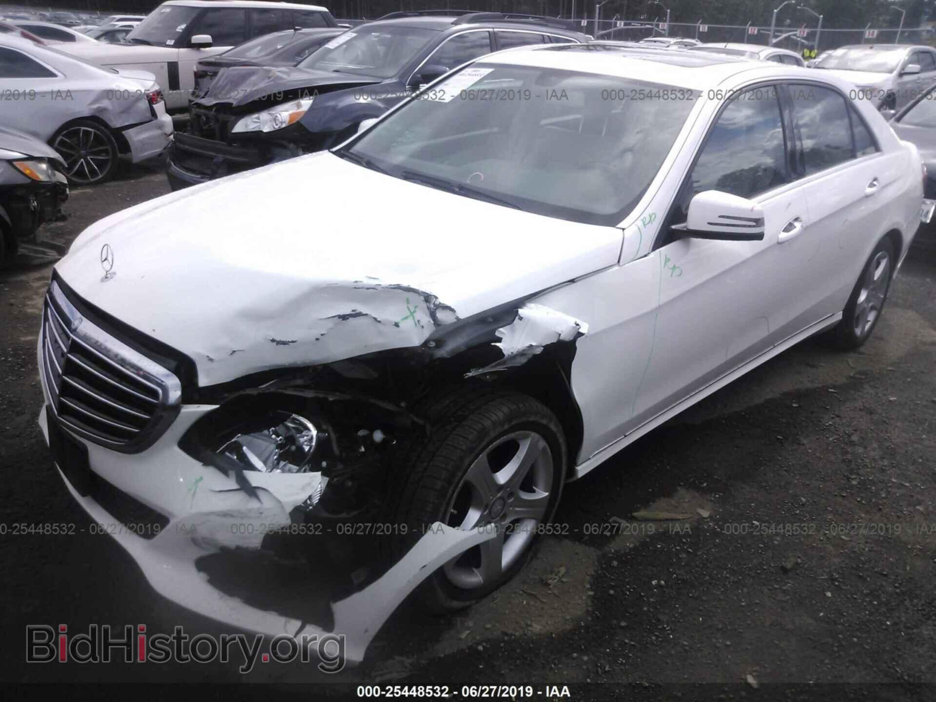 2014 MERCEDES-BENZ E - VIN: WDDHF8JB7EA820390 - Фото 2