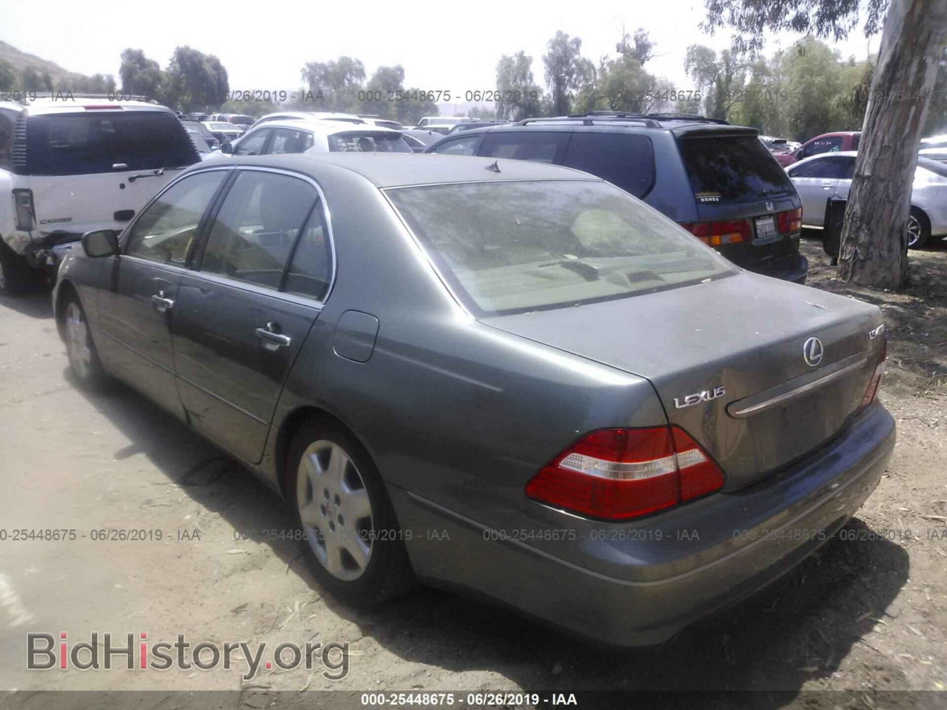 2004 LEXUS LS - VIN: JTHBN36F140137637 - Photo 3