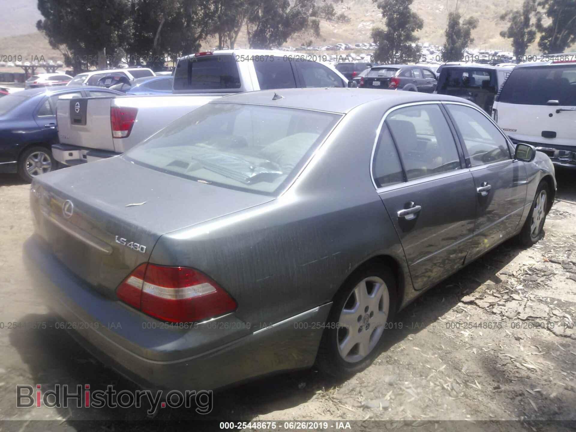 2004 LEXUS LS - VIN: JTHBN36F140137637 - Photo 4