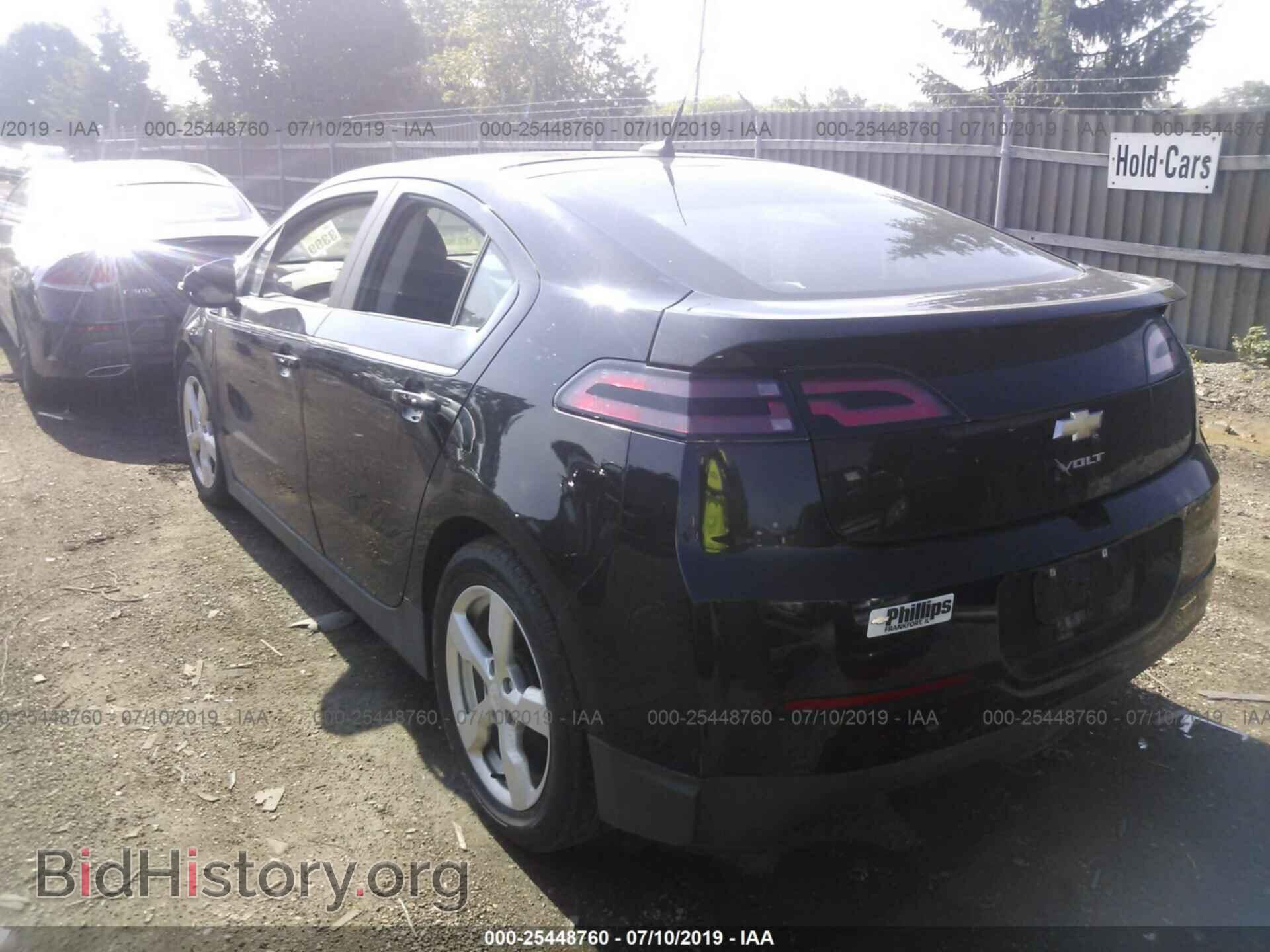 2012 CHEVROLET VOLT - VIN: 1G1RA6E40CU116257 - Фото 3