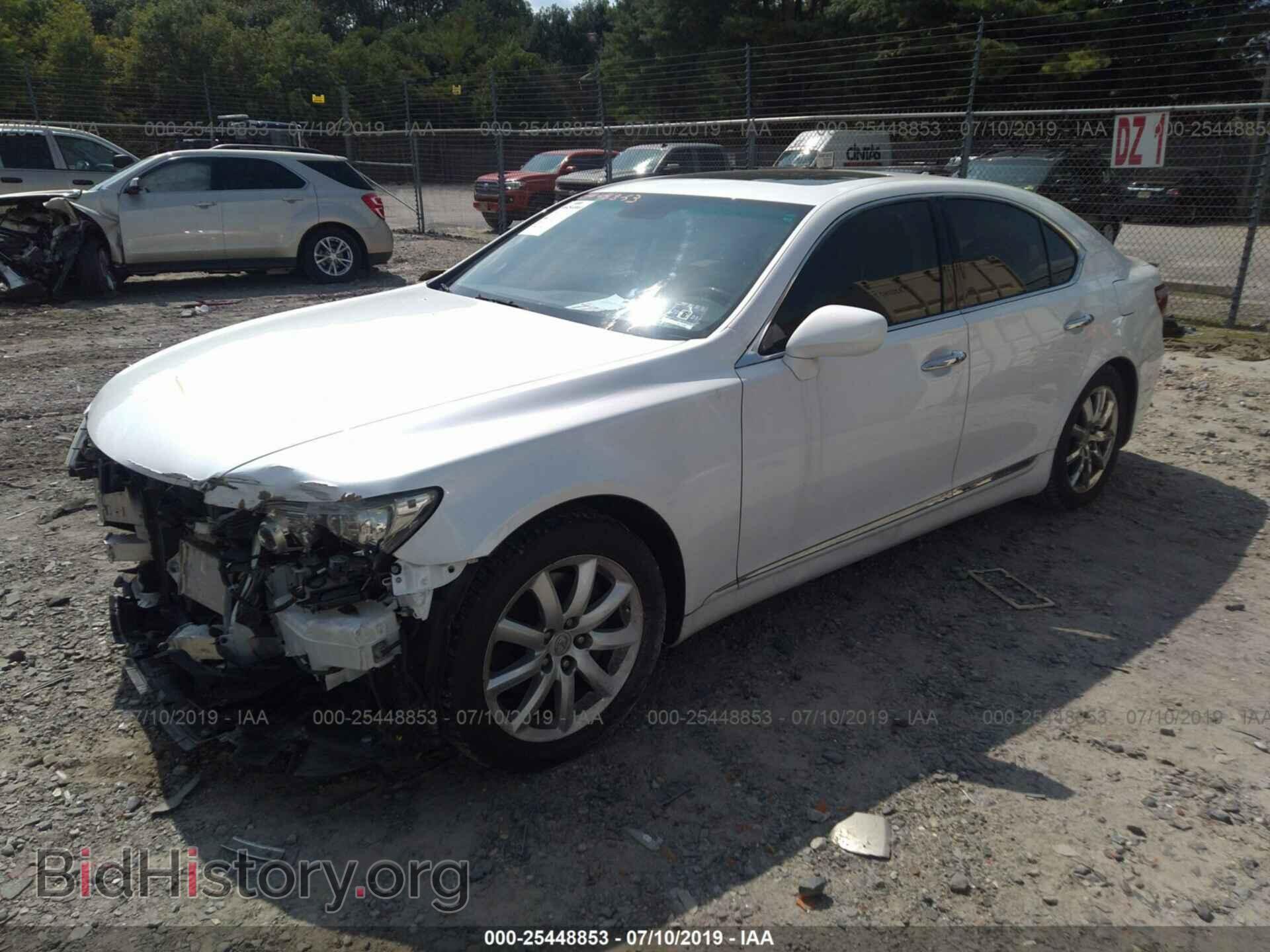 2007 LEXUS LS - VIN: JTHBL46F475035154 - Photo 2