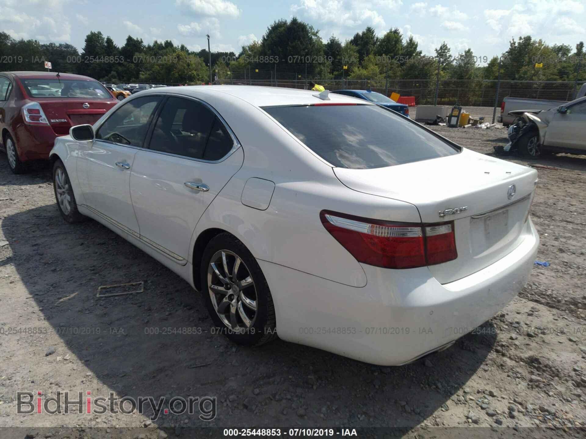2007 LEXUS LS - VIN: JTHBL46F475035154 - Photo 3