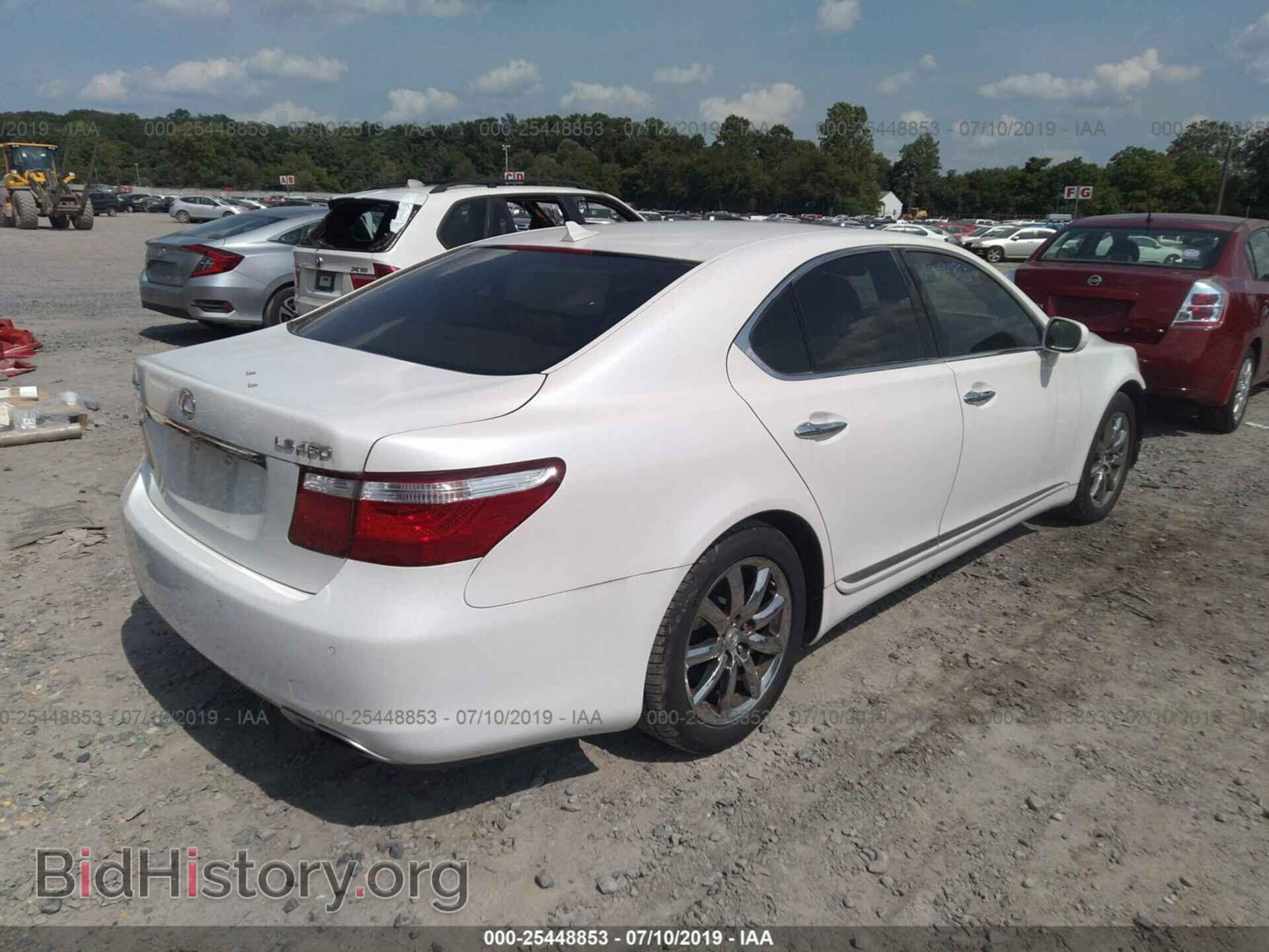 2007 LEXUS LS - VIN: JTHBL46F475035154 - Photo 4