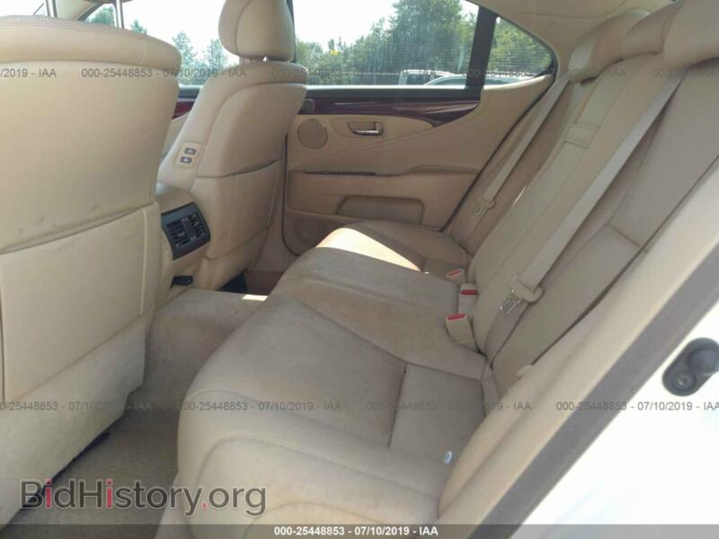 2007 Lexus LS (VIN JTHBL46F475035154) — фото 8 из 10