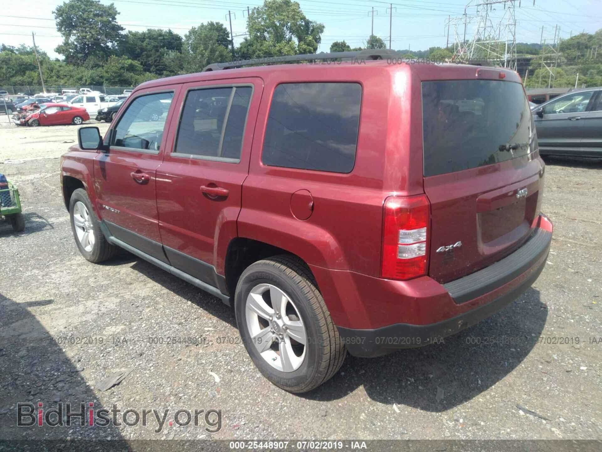 2012 JEEP PATRIOT - VIN: 1C4NJRBBXCD525019 - Фото 3