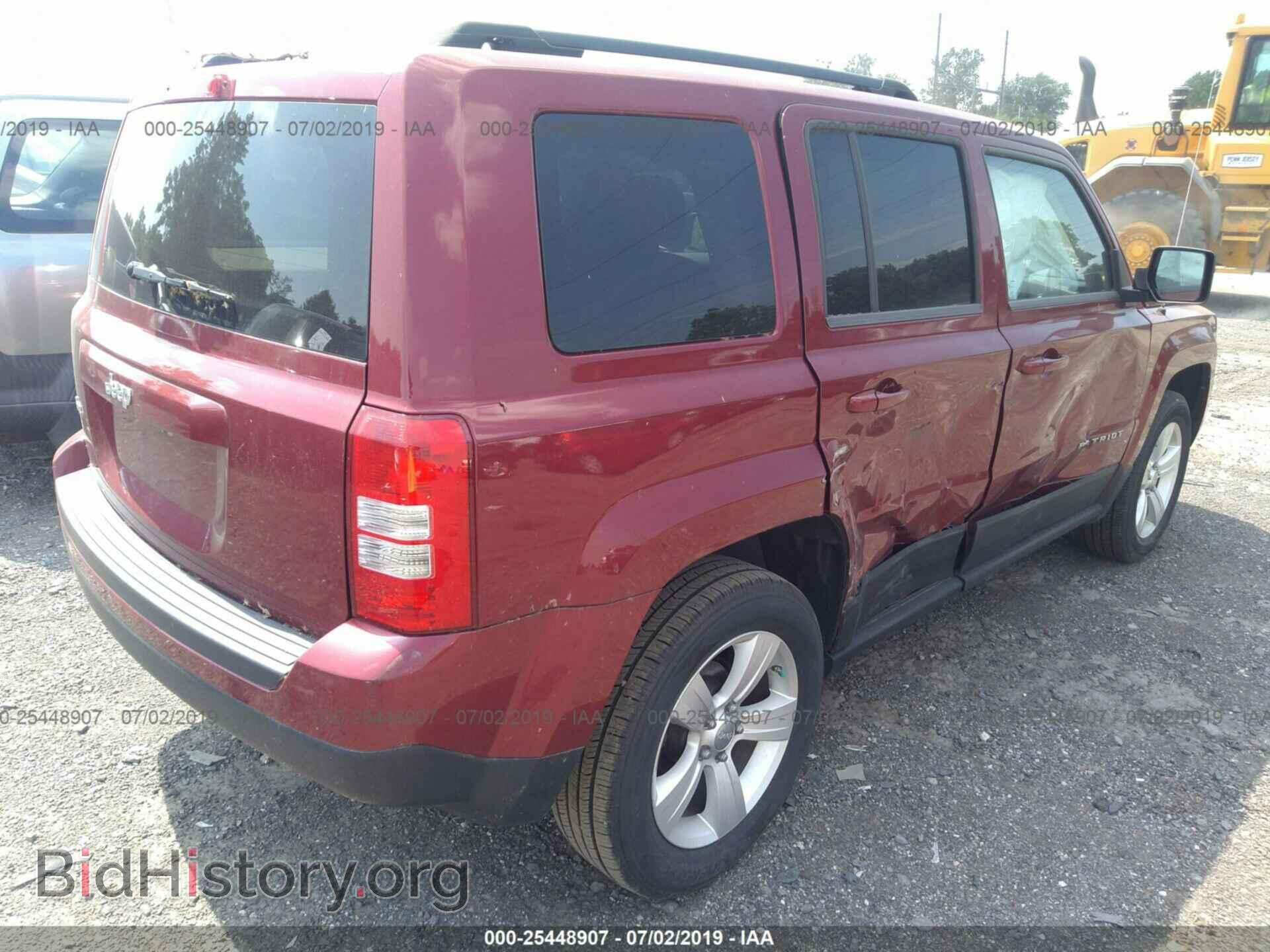 2012 JEEP PATRIOT - VIN: 1C4NJRBBXCD525019 - Фото 4