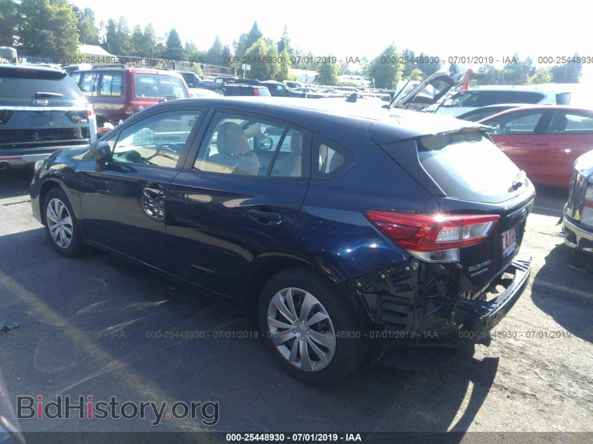 2019 SUBARU IMPREZA - VIN: 4S3GTAA63K3721123 - Фото 3