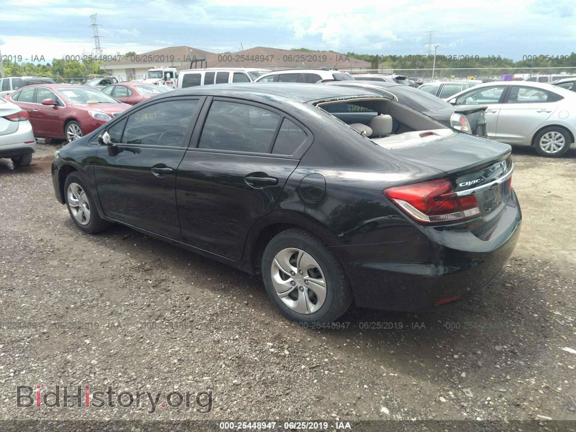 2013 HONDA CIVIC - VIN: 19XFB2F52DE063794 - Фото 3