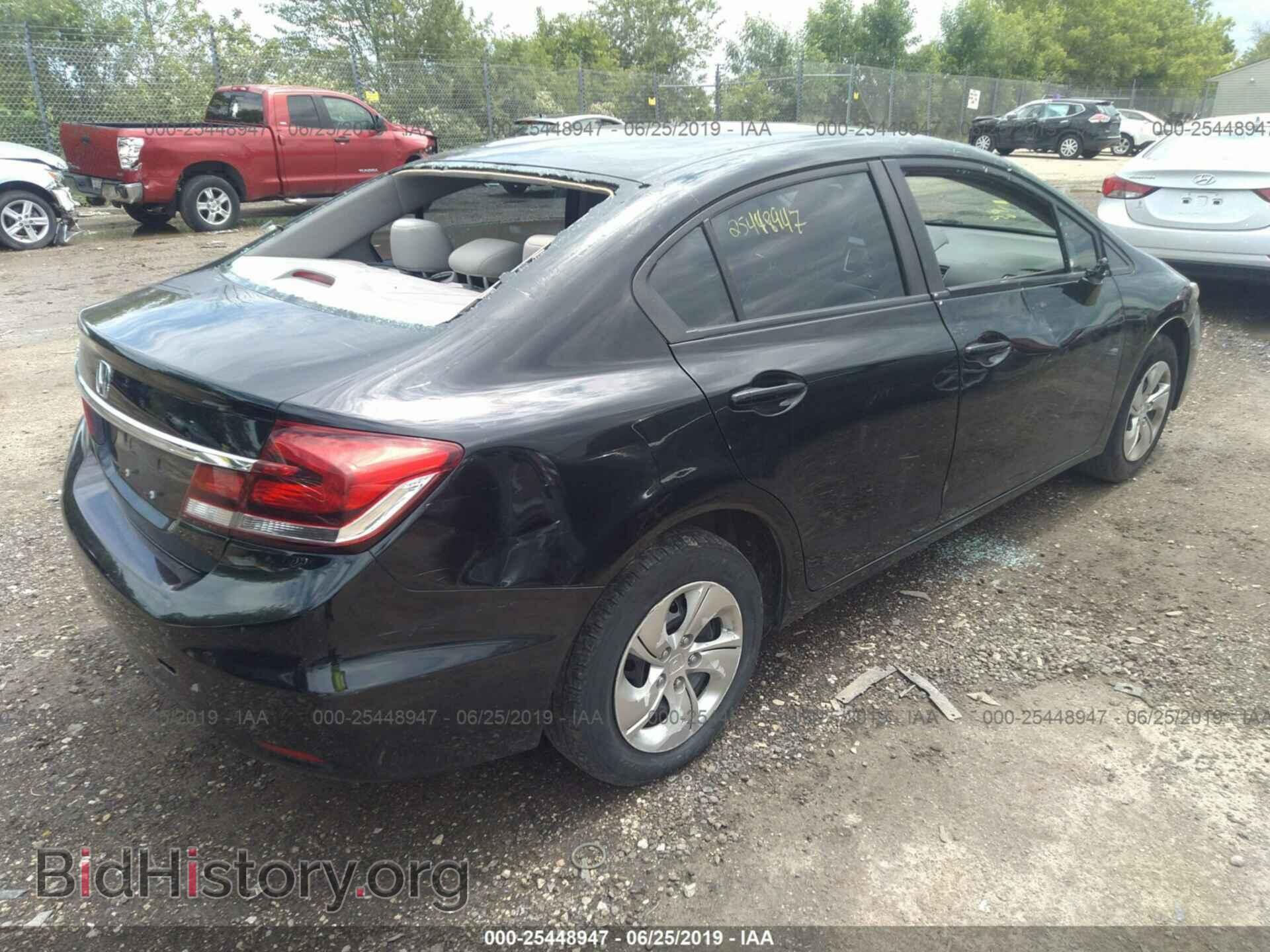2013 HONDA CIVIC - VIN: 19XFB2F52DE063794 - Фото 4