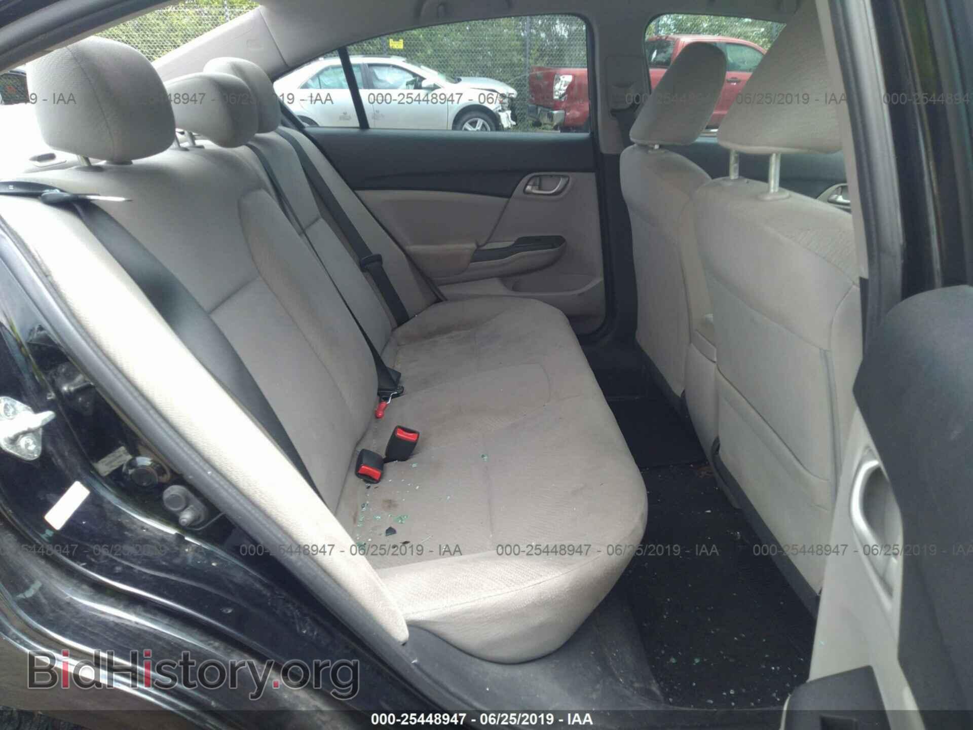 2013 HONDA CIVIC - VIN: 19XFB2F52DE063794 - Фото 8