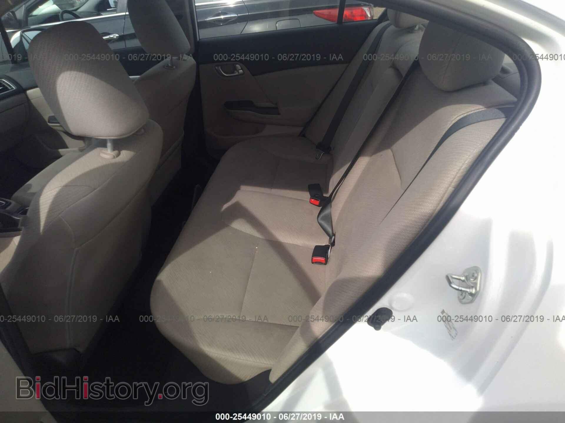 2013 HONDA CIVIC - VIN: 2HGFB2F88DH544035 - Photo 8