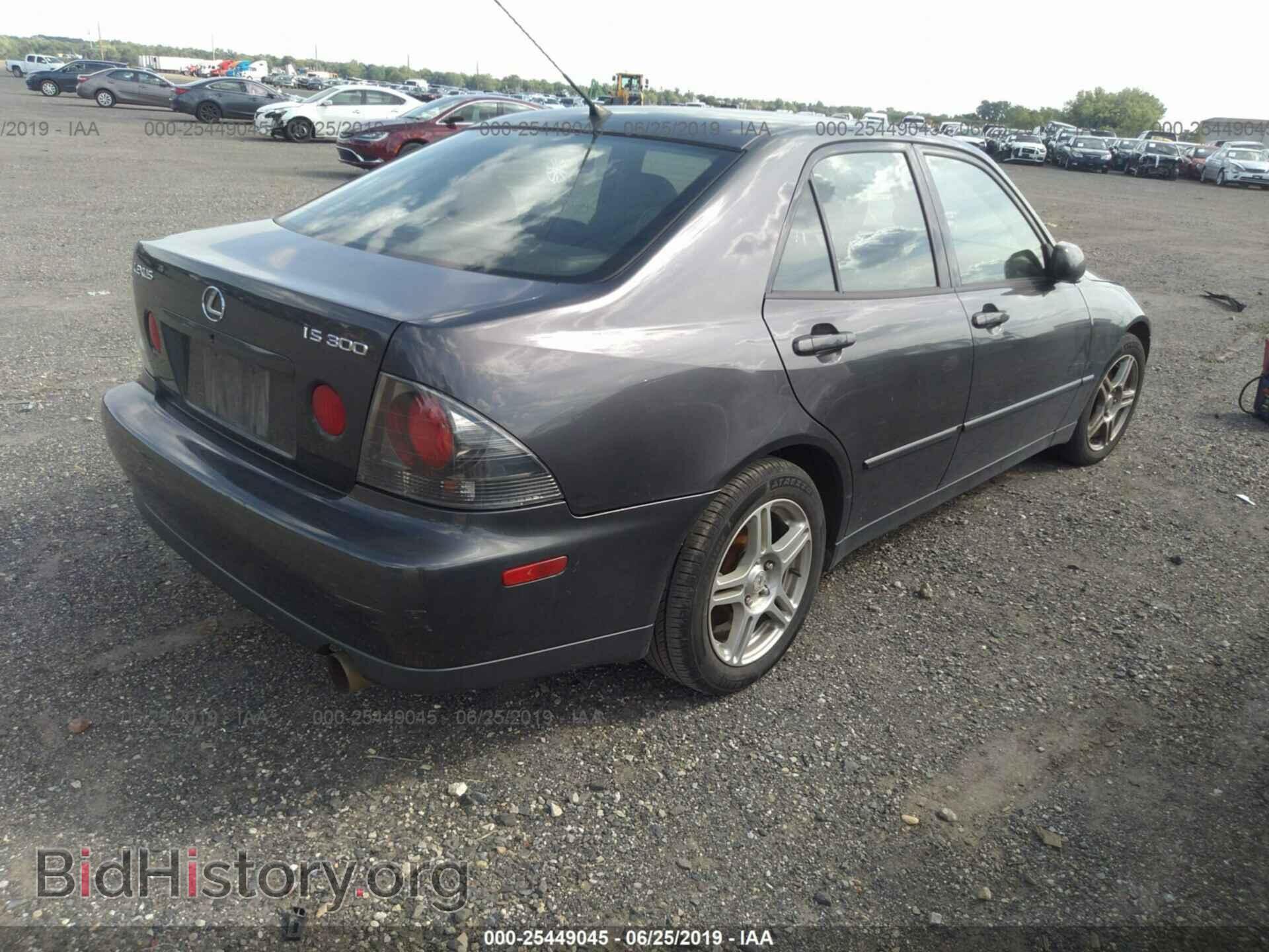 2002 LEXUS IS - VIN: JTHBD192X20040708 - Photo 4