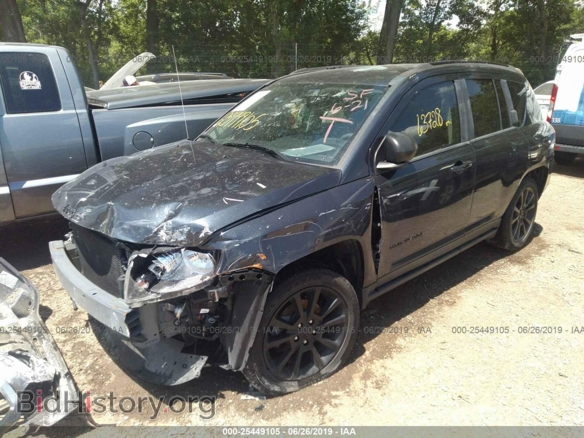 2014 JEEP COMPASS - VIN: 1C4NJCBA5ED769670 - Photo 2