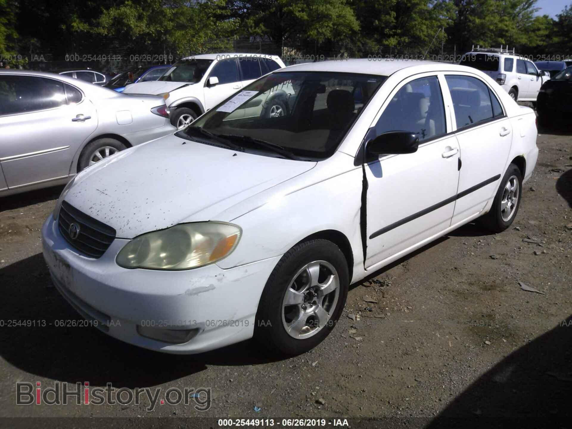 2003 TOYOTA COROLLA - VIN: 2T1BR32E13C041370 - Фото 2