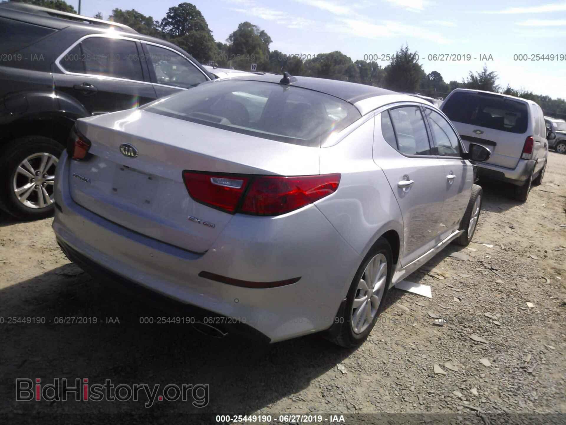 2014 KIA OPTIMA - VIN: 5XXGN4A70EG348261 - Photo 4