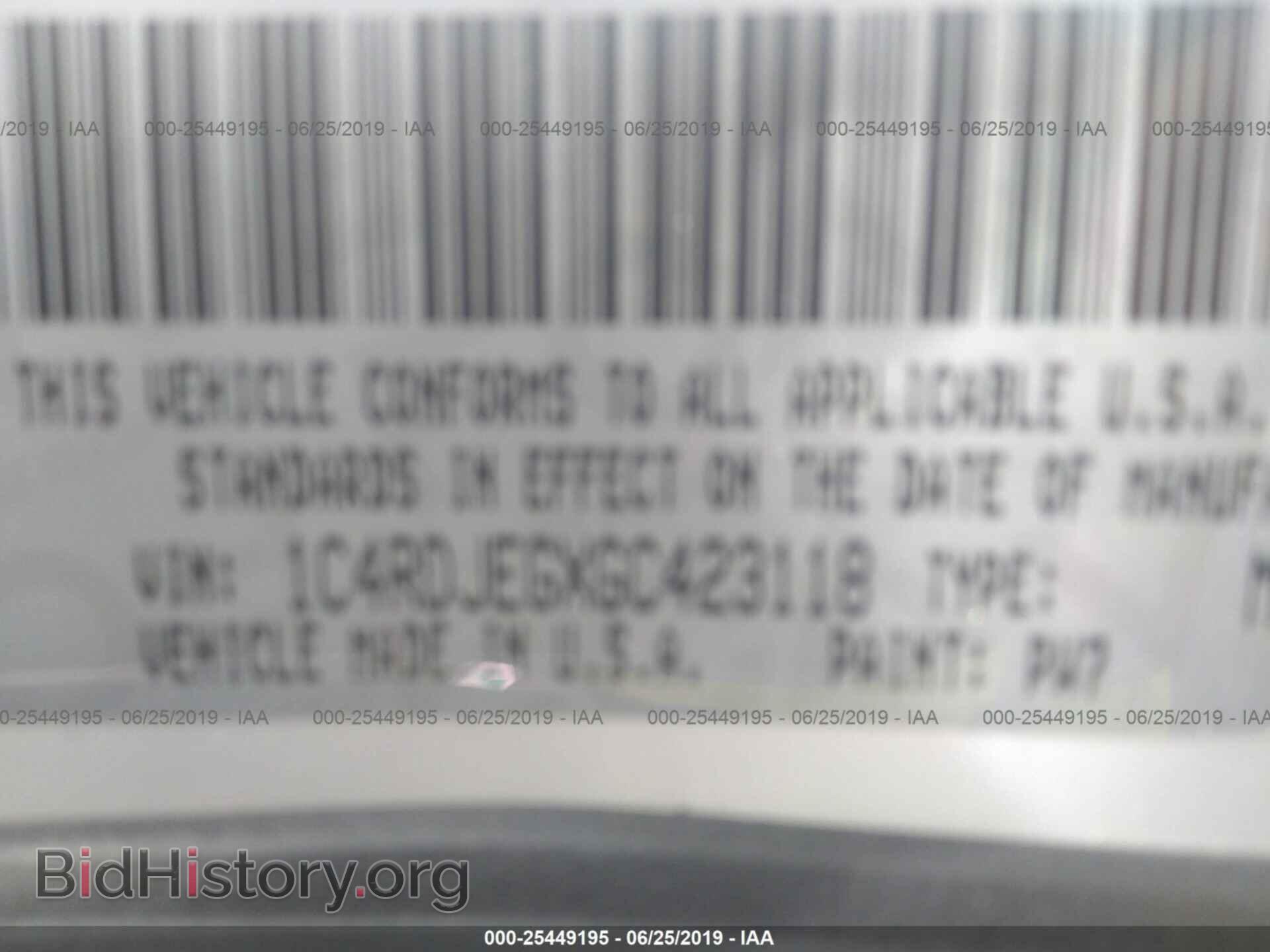 2016 DODGE DURANGO - VIN: 1C4RDJEGXGC423118 - Фото 9