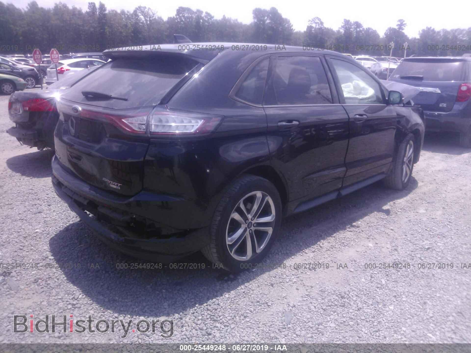 2015 FORD EDGE - VIN: 2FMTK4AP7FBB24215 - Фото 4