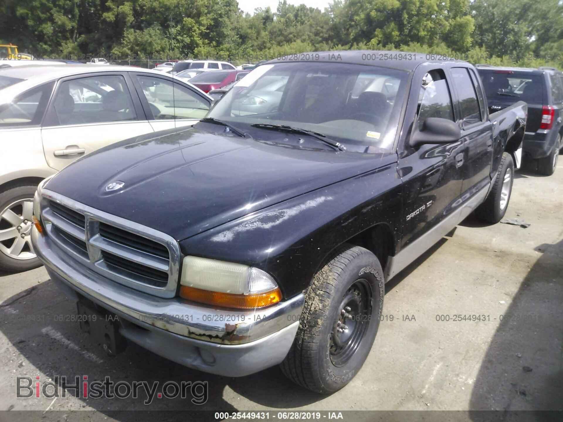 2001 DODGE DAKOTA - VIN: 1B7GL2AX91S138803 - Фото 2