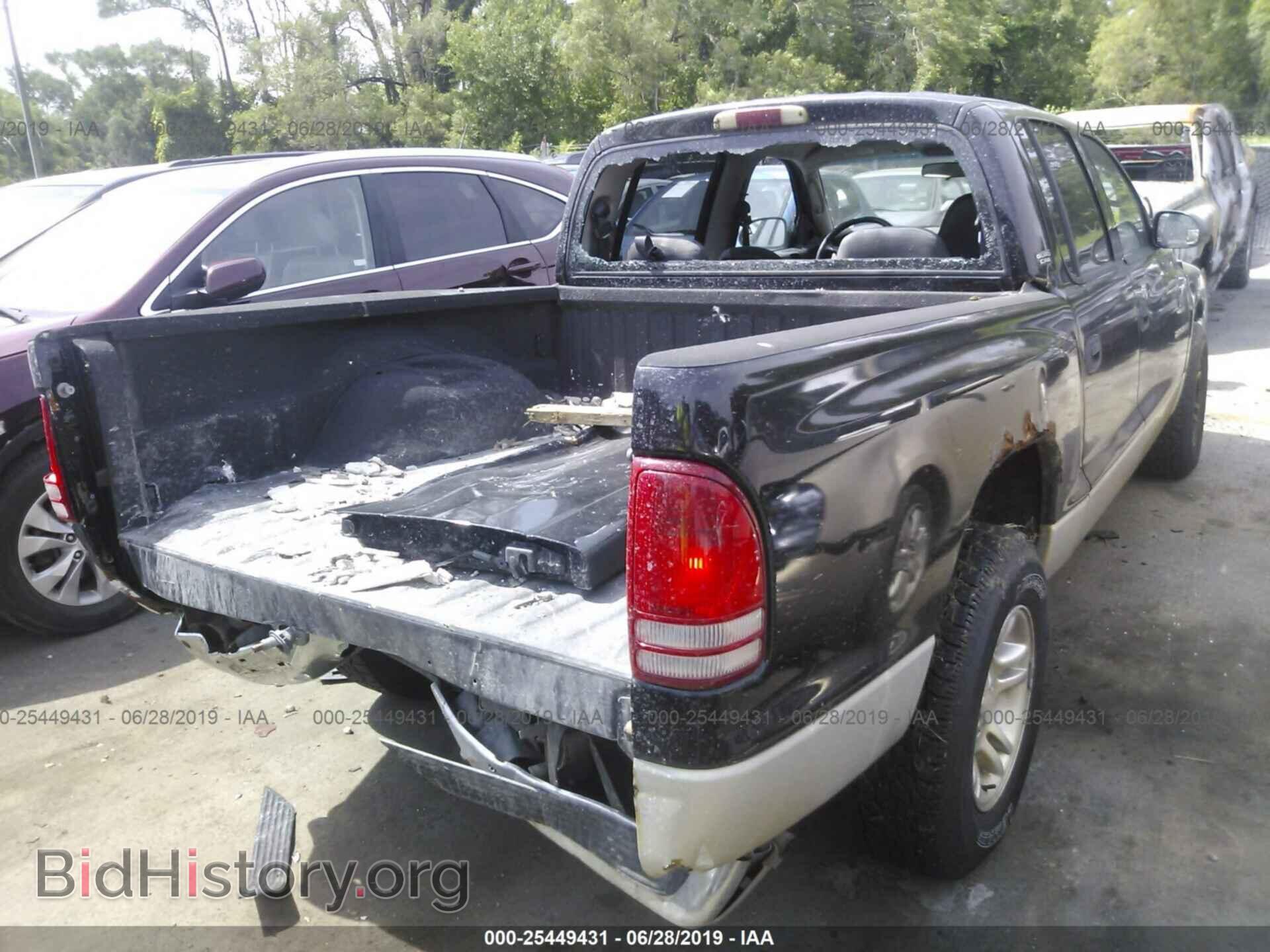 2001 DODGE DAKOTA - VIN: 1B7GL2AX91S138803 - Фото 4