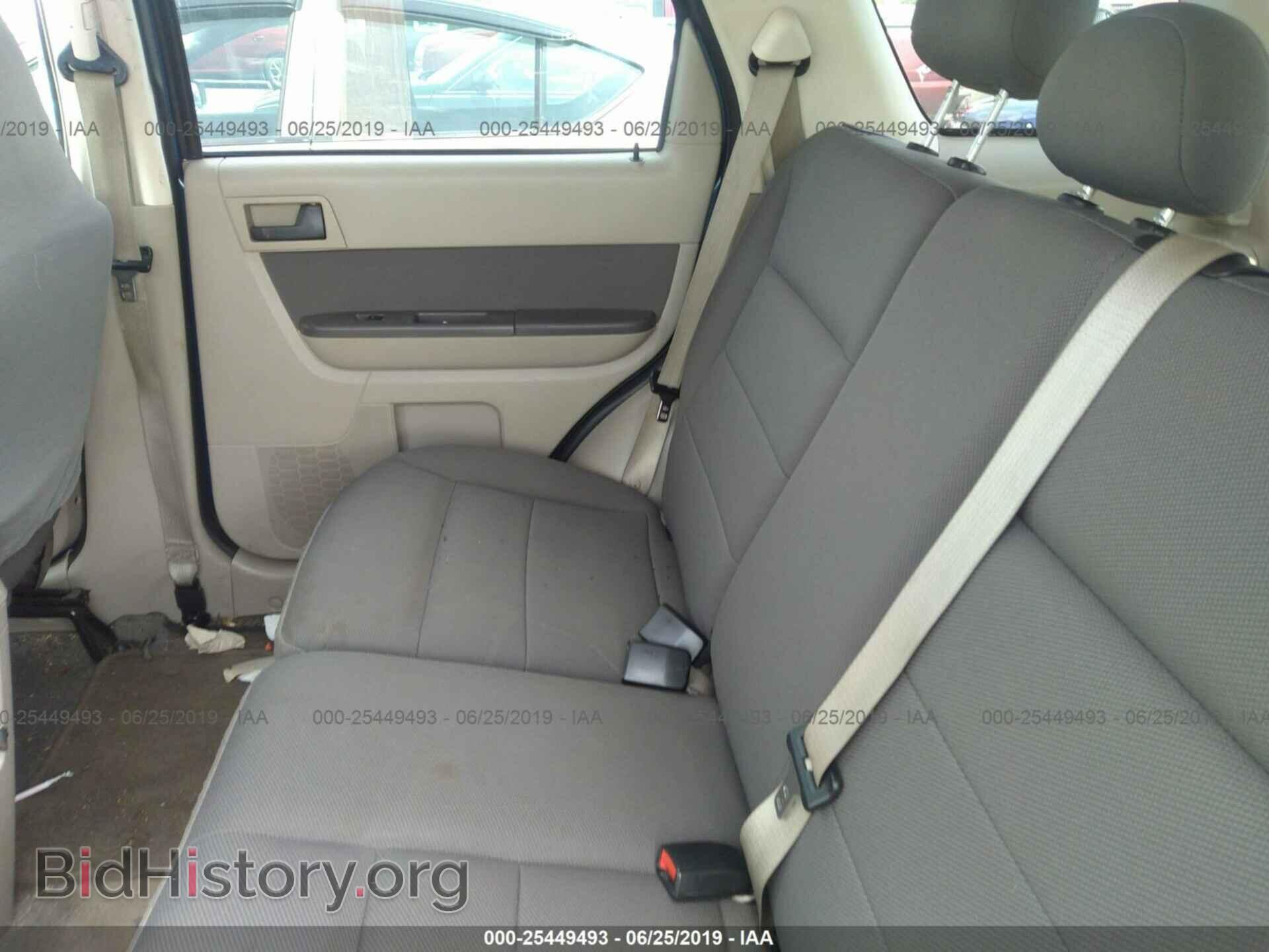 2009 FORD ESCAPE - VIN: 1FMCU03G49KA43585 - Фото 8