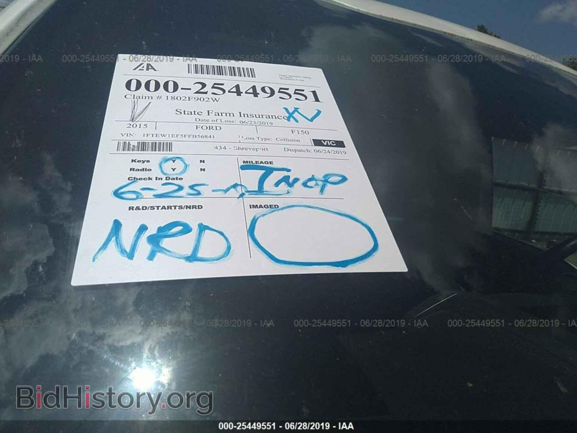 2015 FORD F150 - VIN: 1FTEW1EF5FFB56841 - Photo 7