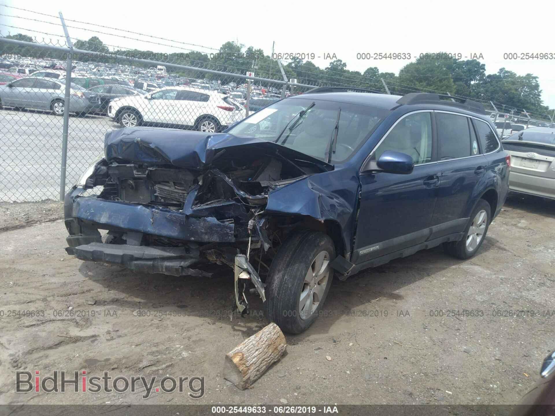 2010 SUBARU OUTBACK - VIN: 4S4BRBBC7A3382265 - Фото 2