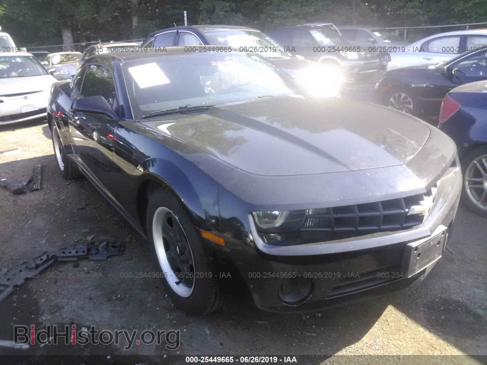 Photo 2G1FA1E32C9164773 - CHEVROLET CAMARO 2012
