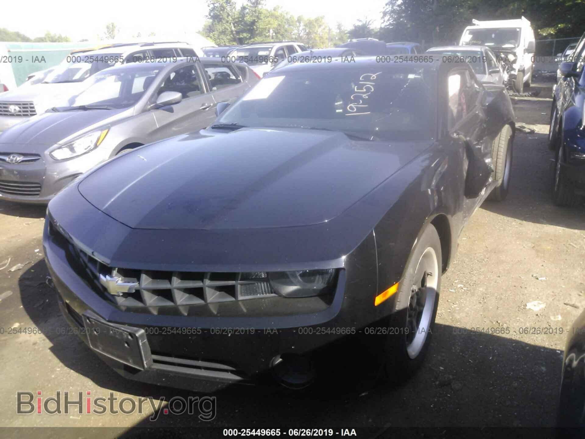 2012 CHEVROLET CAMARO - VIN: 2G1FA1E32C9164773 - Фото 2