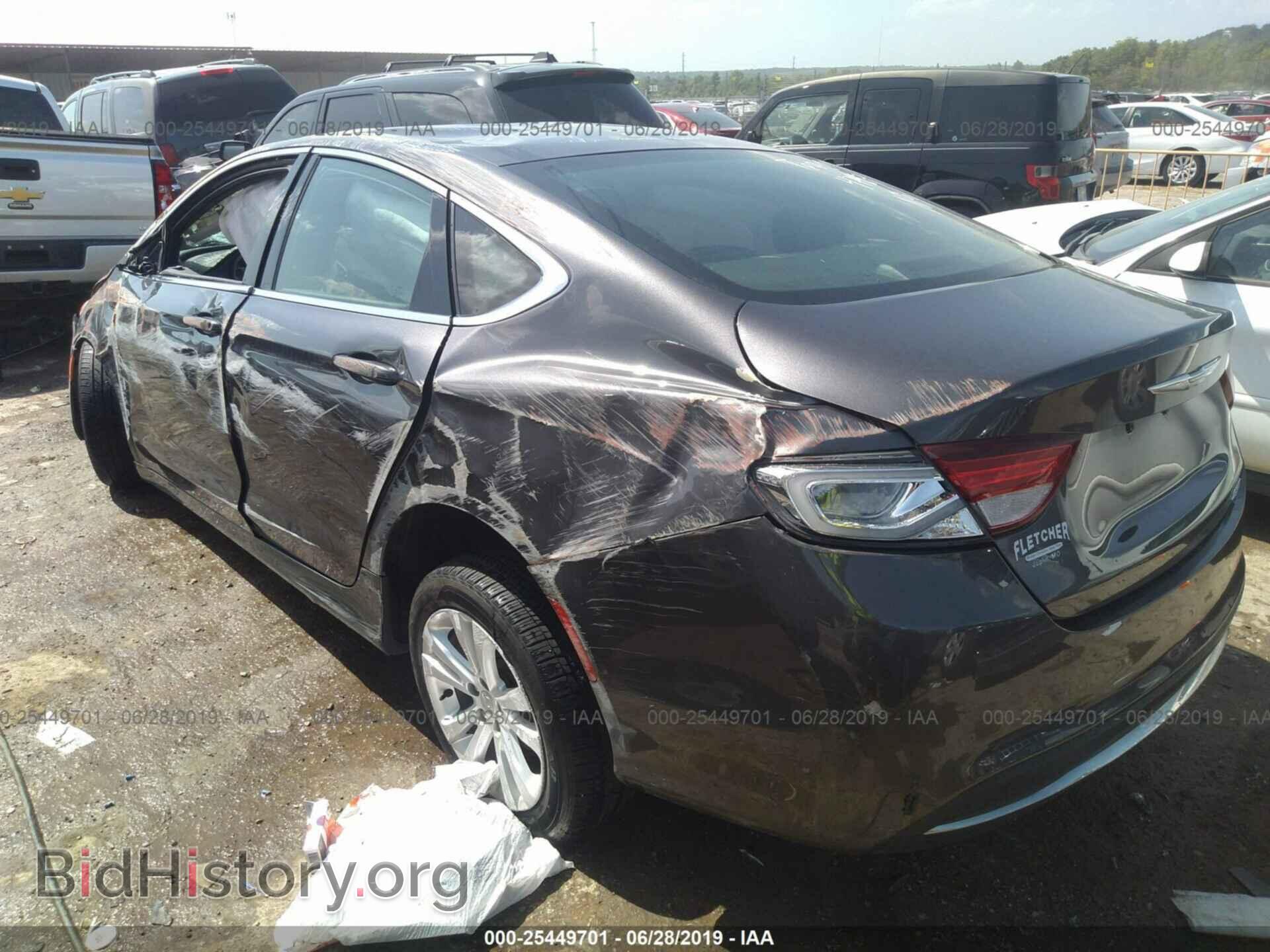 2016 CHRYSLER 200 - VIN: 1C3CCCAB6GN170290 - Фото 3