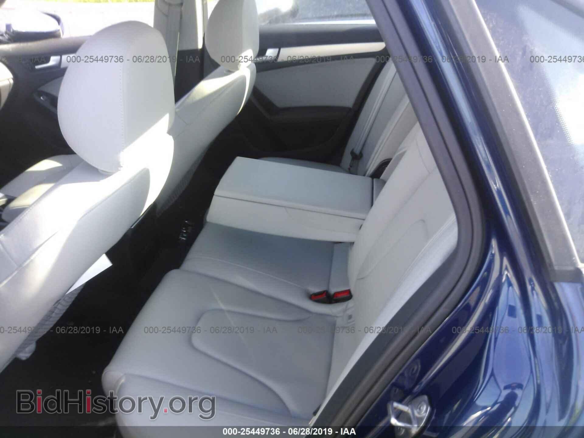 2013 AUDI A4 - VIN: WAUDFAFL9DA166618 - Фото 8