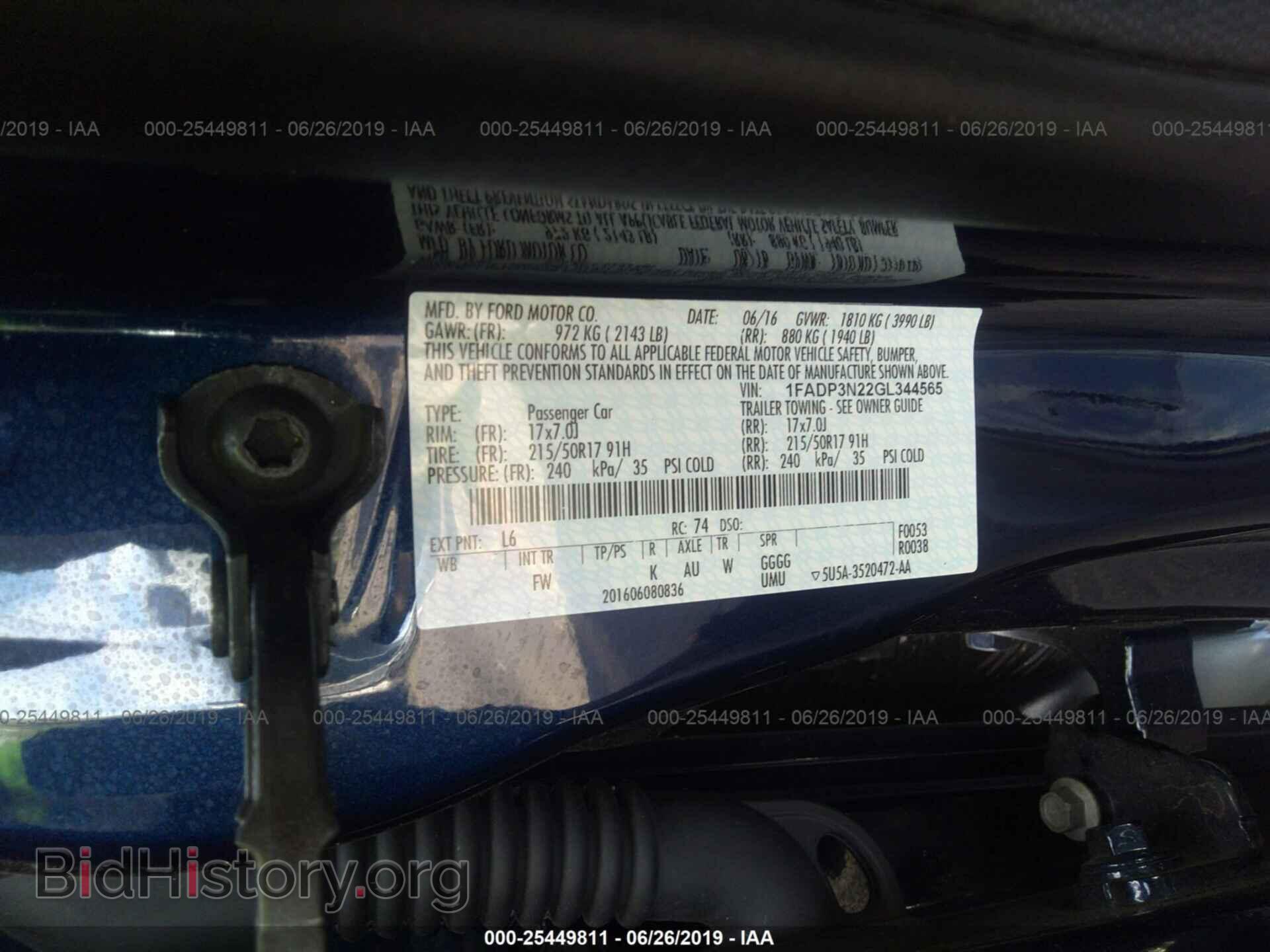 2016 FORD FOCUS - VIN: 1FADP3N22GL344565 - Photo 9
