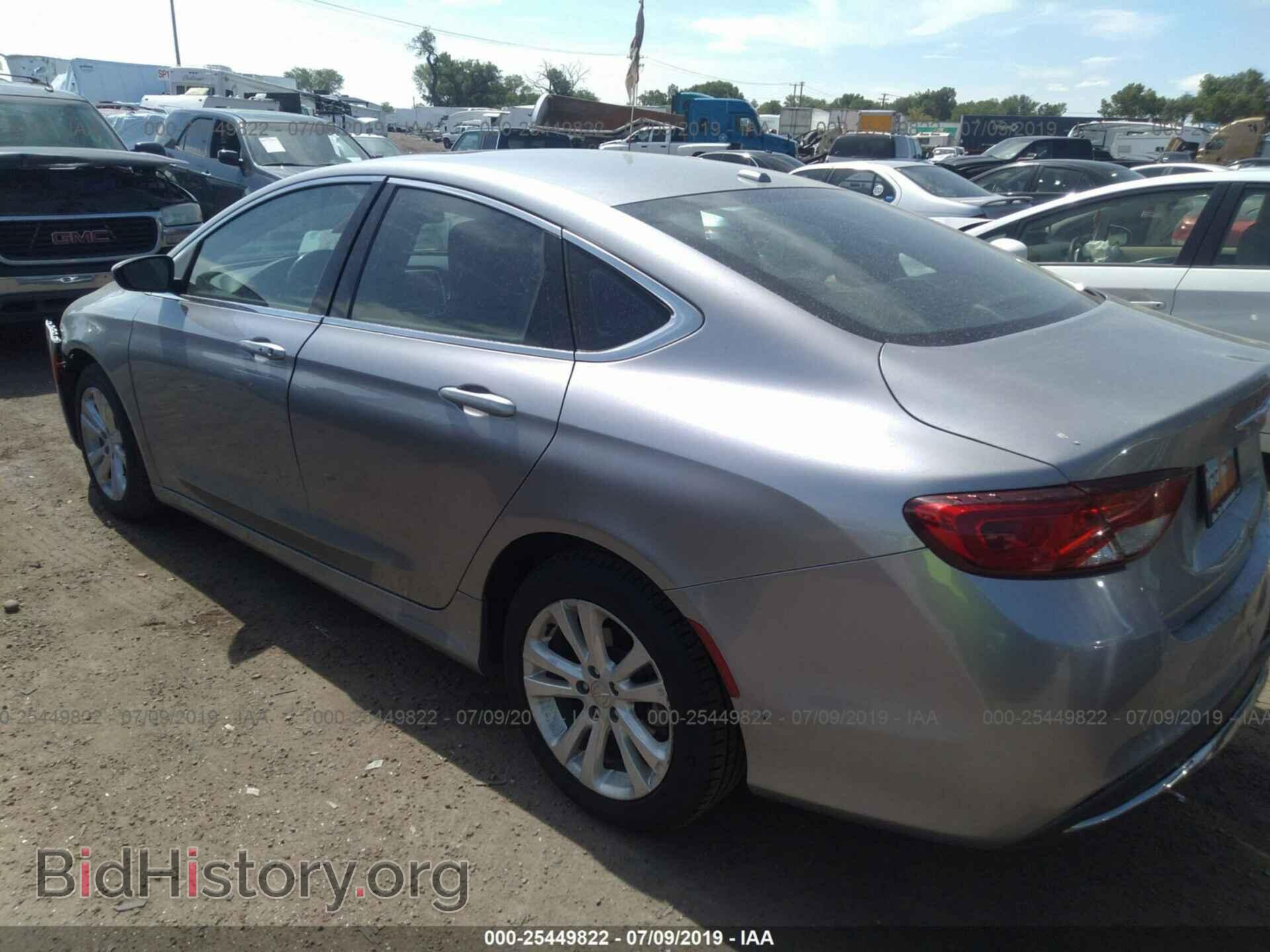 2015 CHRYSLER 200 - VIN: 1C3CCCAB1FN624606 - Фото 3