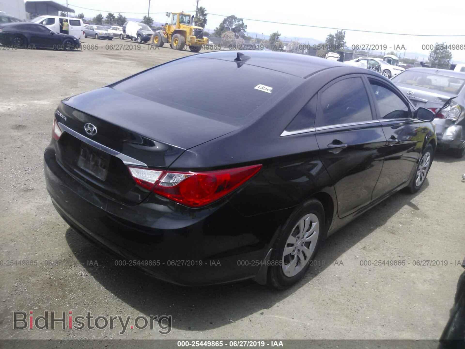 2012 HYUNDAI SONATA - VIN: 5NPEB4AC0CH405394 - Фото 4