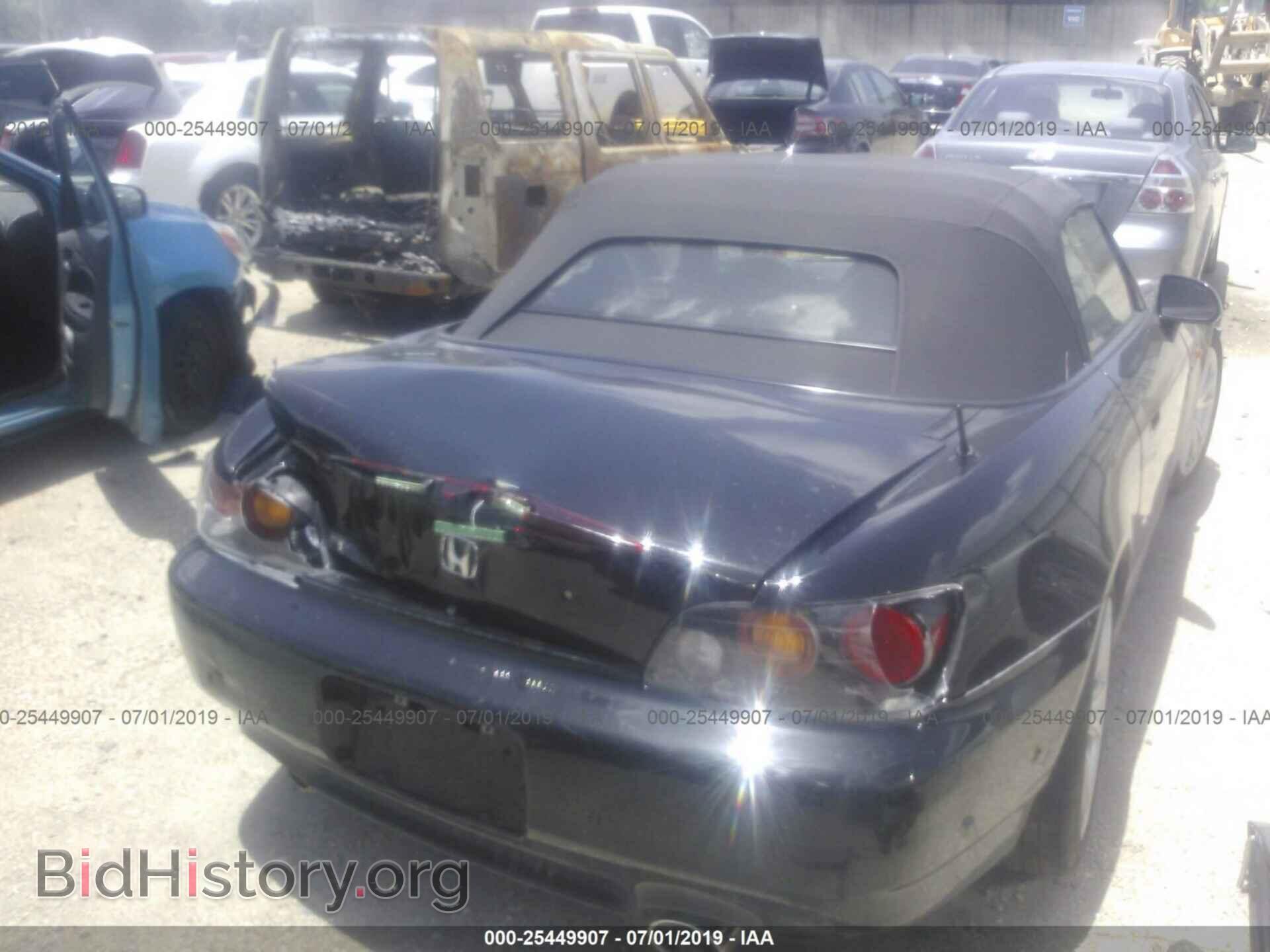 2004 HONDA S2000 - VIN: JHMAP21494T004645 - Фото 4