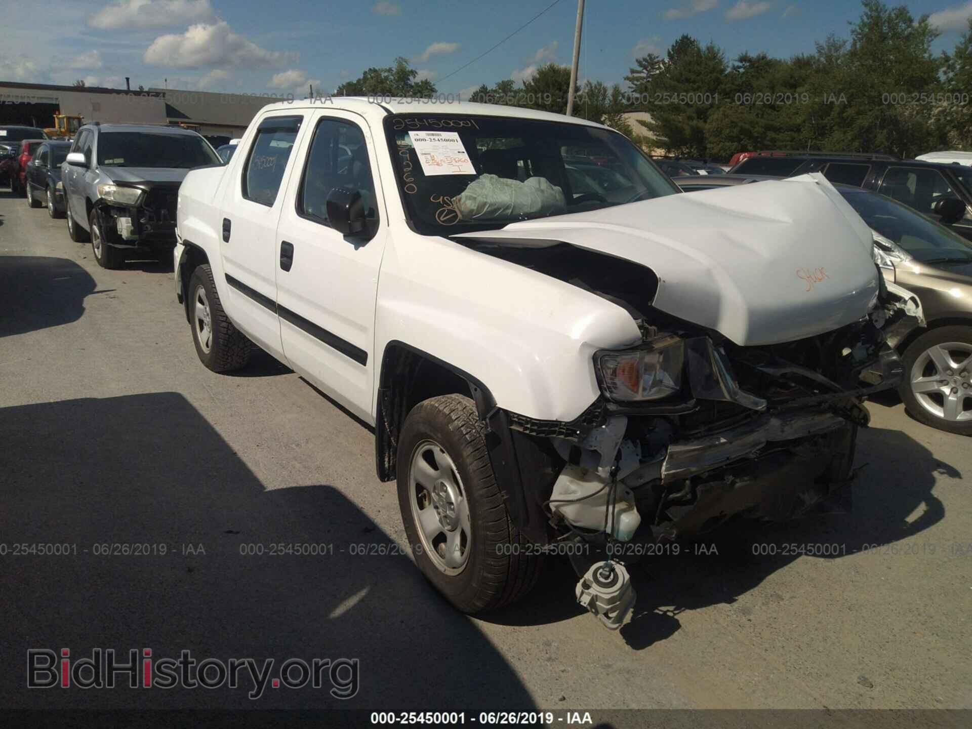 Фотография 5FPYK1F26CB459574 - HONDA RIDGELINE 2012